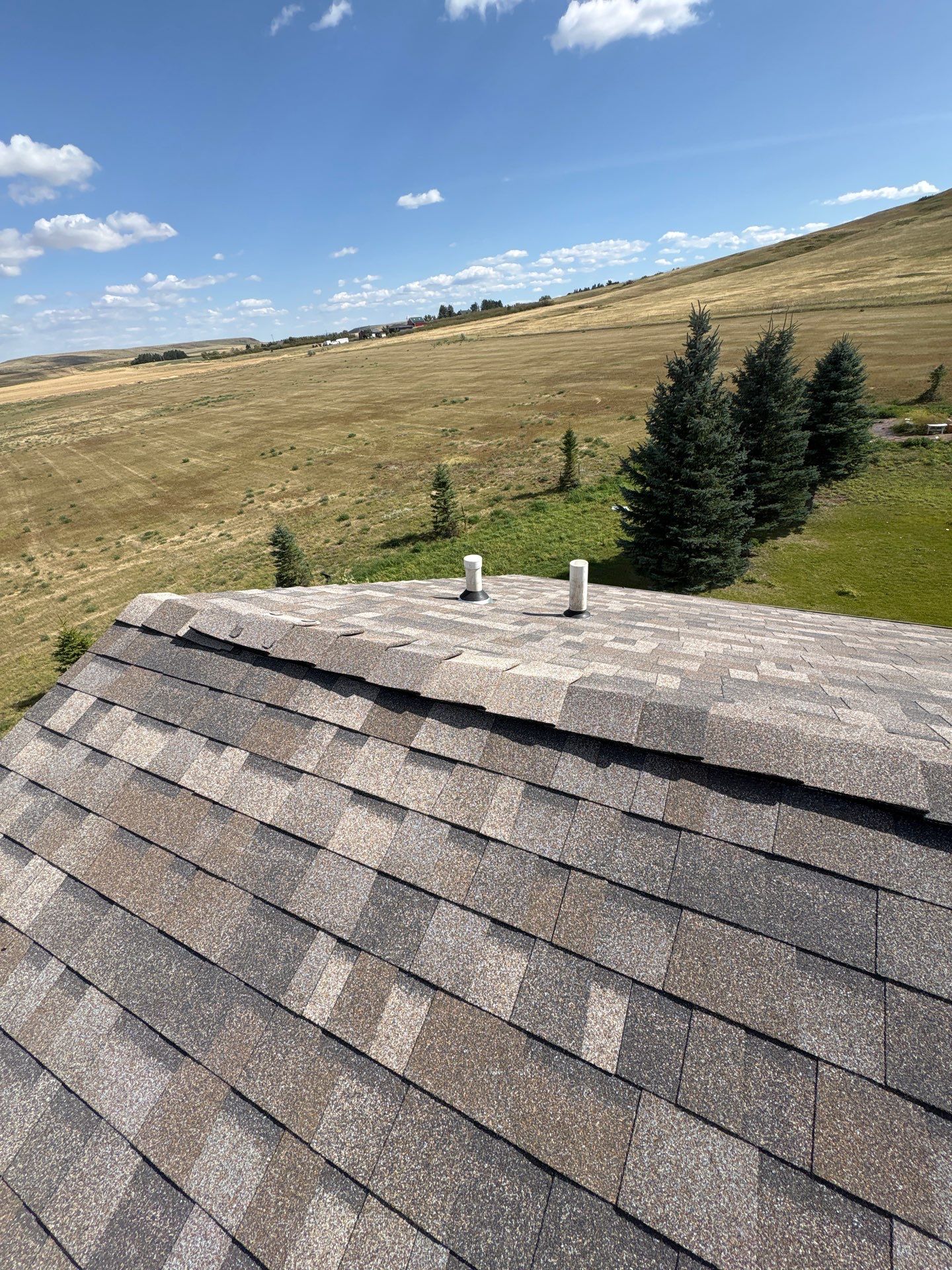 Owens Corning Architectural Shingle Roof Replacement in Great Falls by KQC Roofing