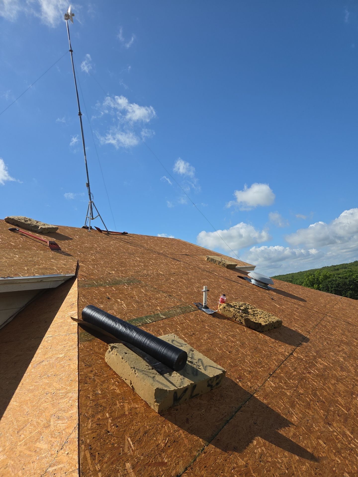 Project in Bowie by Lonestar Roofing and Restoration LLC.