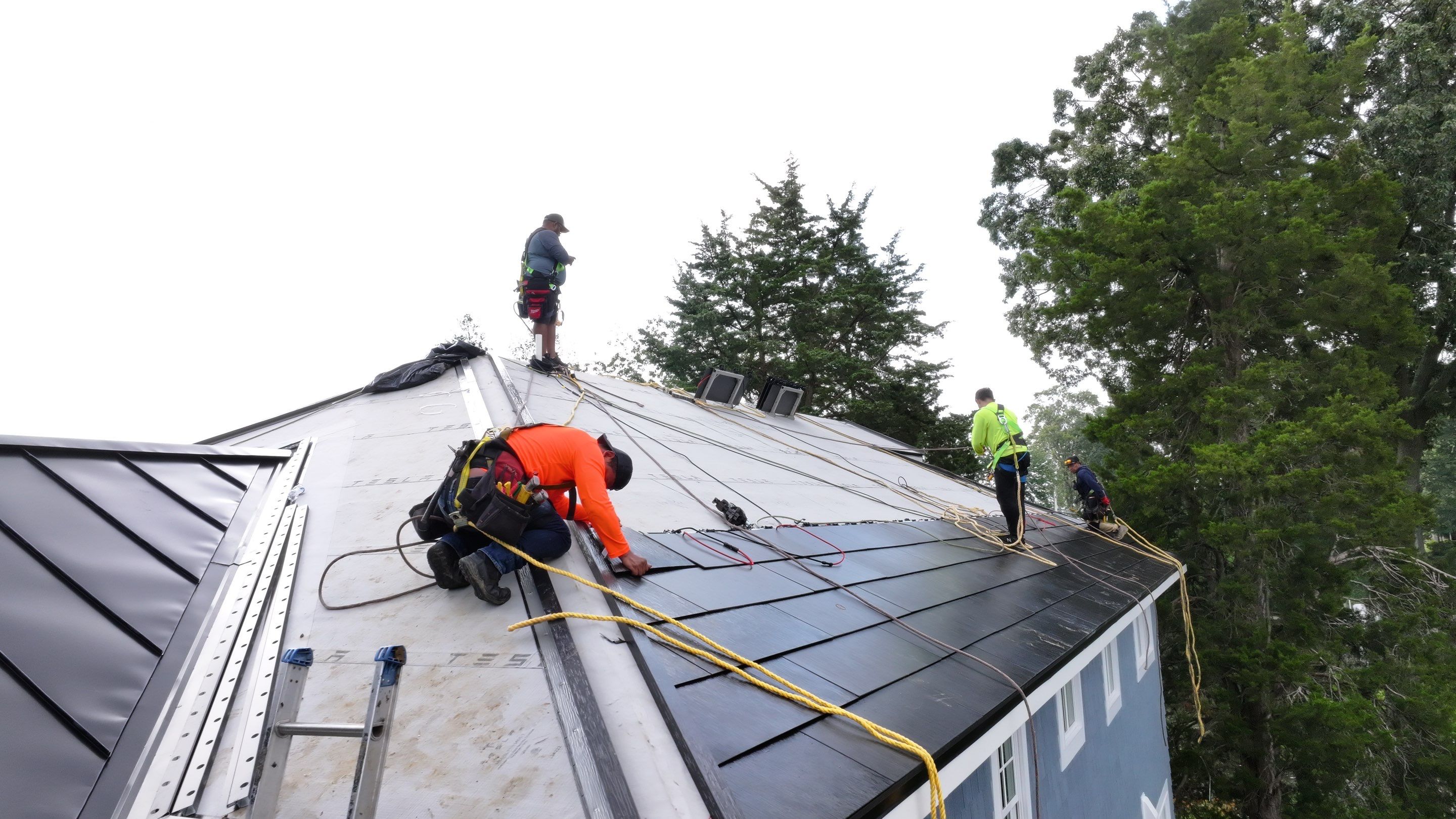Tesla Solar Roof & Powerwall in Annapolis MD by American Home Contractors