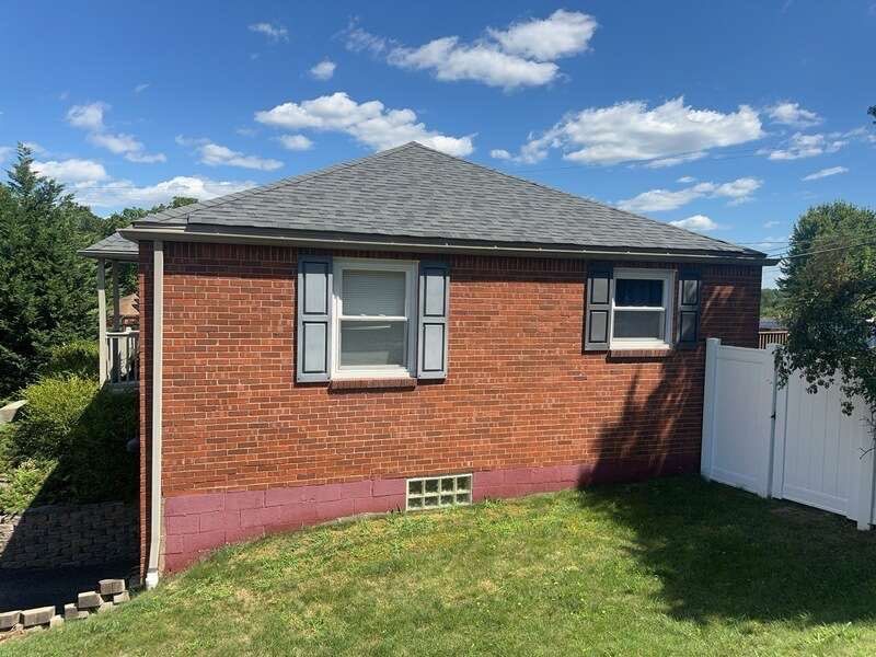 2 tone Composite Re-Deck with Vinyl Railings in Pittsburgh by Cousins Roofing Siding & Decks