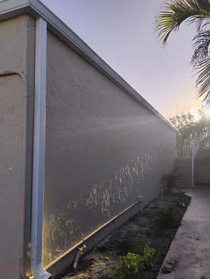 7-Inch Smooth Box Seamless Gutters using White Seamless Gutters in Sanibel FL