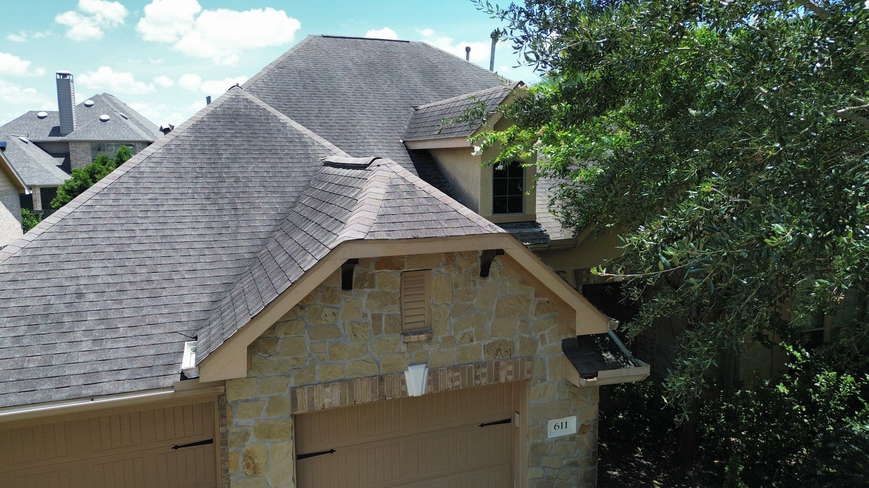 Sugar Land Residential Roof Replacement and Interior Ceiling Repair by Houston Roofing & Construction