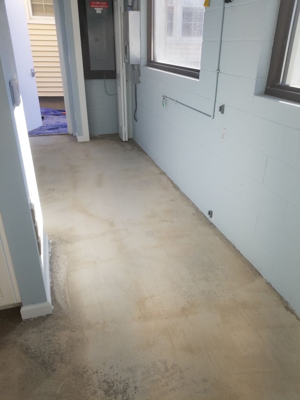 Kennel Floor Coating and Wall Painting using Penntek by Spectrum Painting, LLC