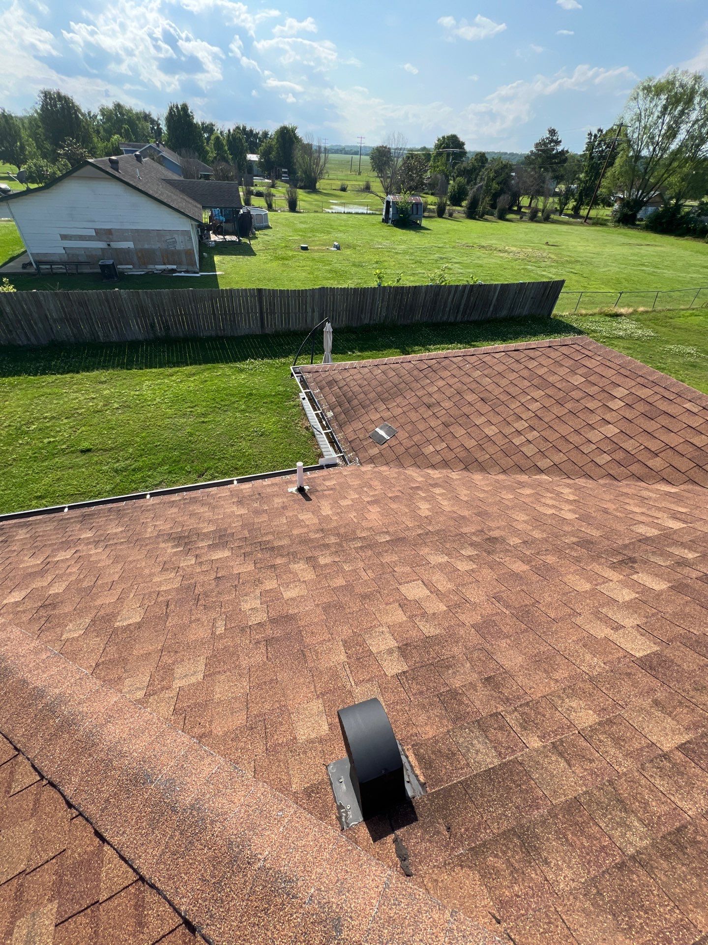 Roof replacement in Panama, OK by In & Out Construction & Remodeling, LLC