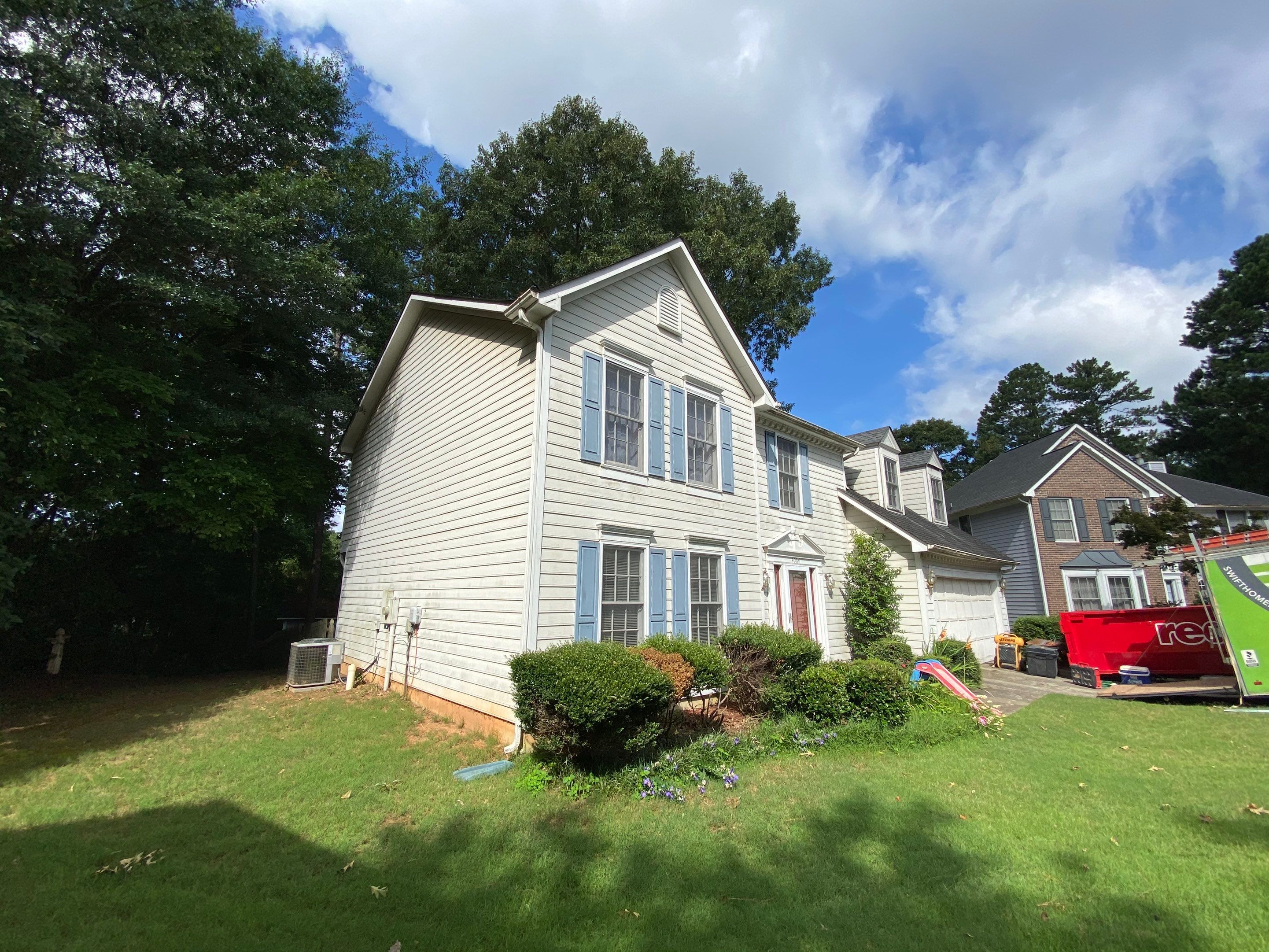 Exterior Vinyl Siding Replacement and Shutter Upgrade in Duluth by Swift Home Renovations