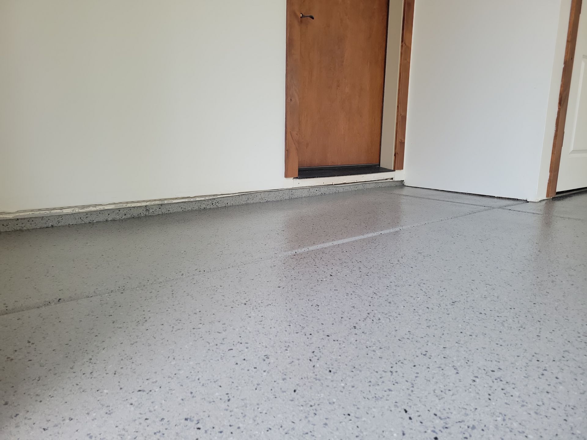 Garage Transformation using Denali Hybrid by Croc Coatings, LLC