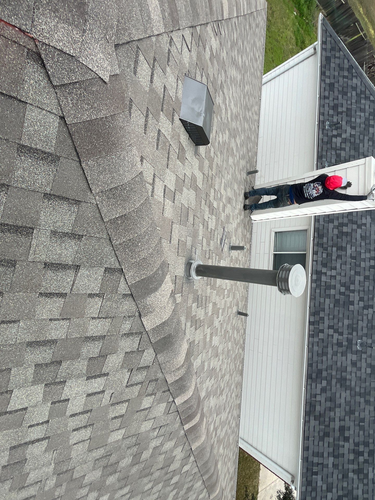 Residential Roofing Installation using Owen's Corning Duration (Lifetime) Shingles by Roof Repair Company