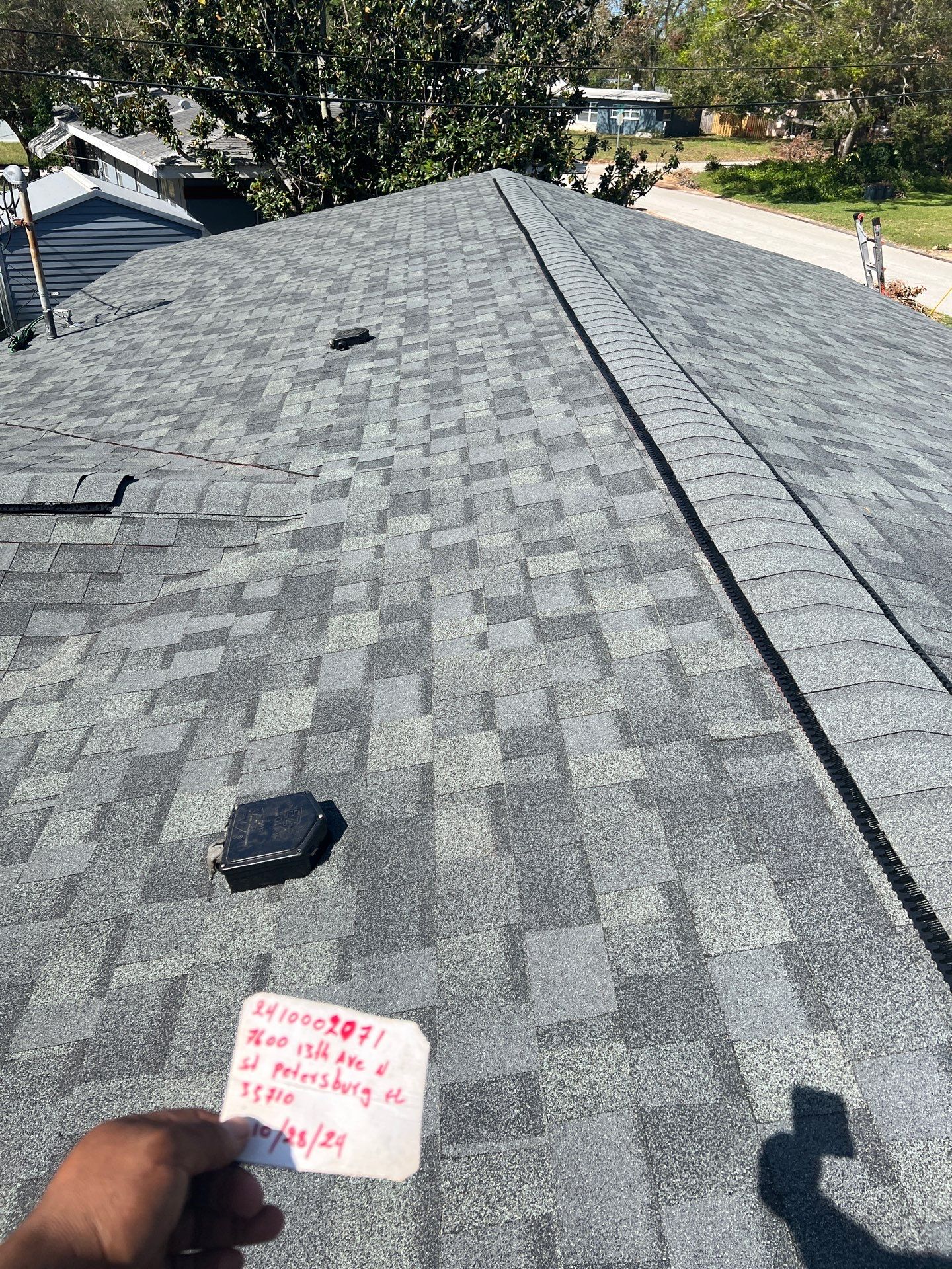 Project in St. Petersburg 33710 by Mitchell Roofing Company LLC 