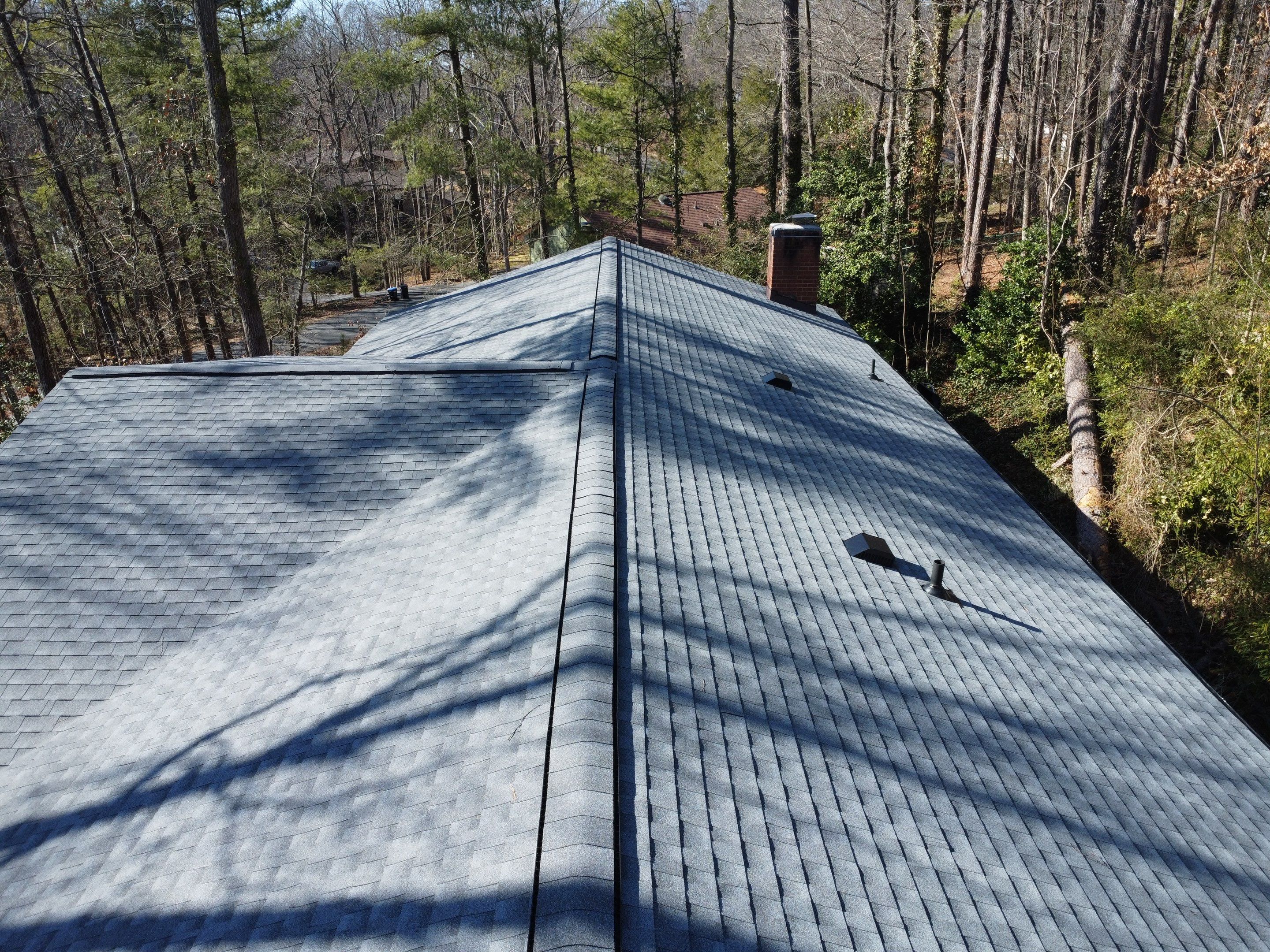 Tree Damage Restoration  using GAF Timberline HDZ by USA Storm Roofing and Construction Group
