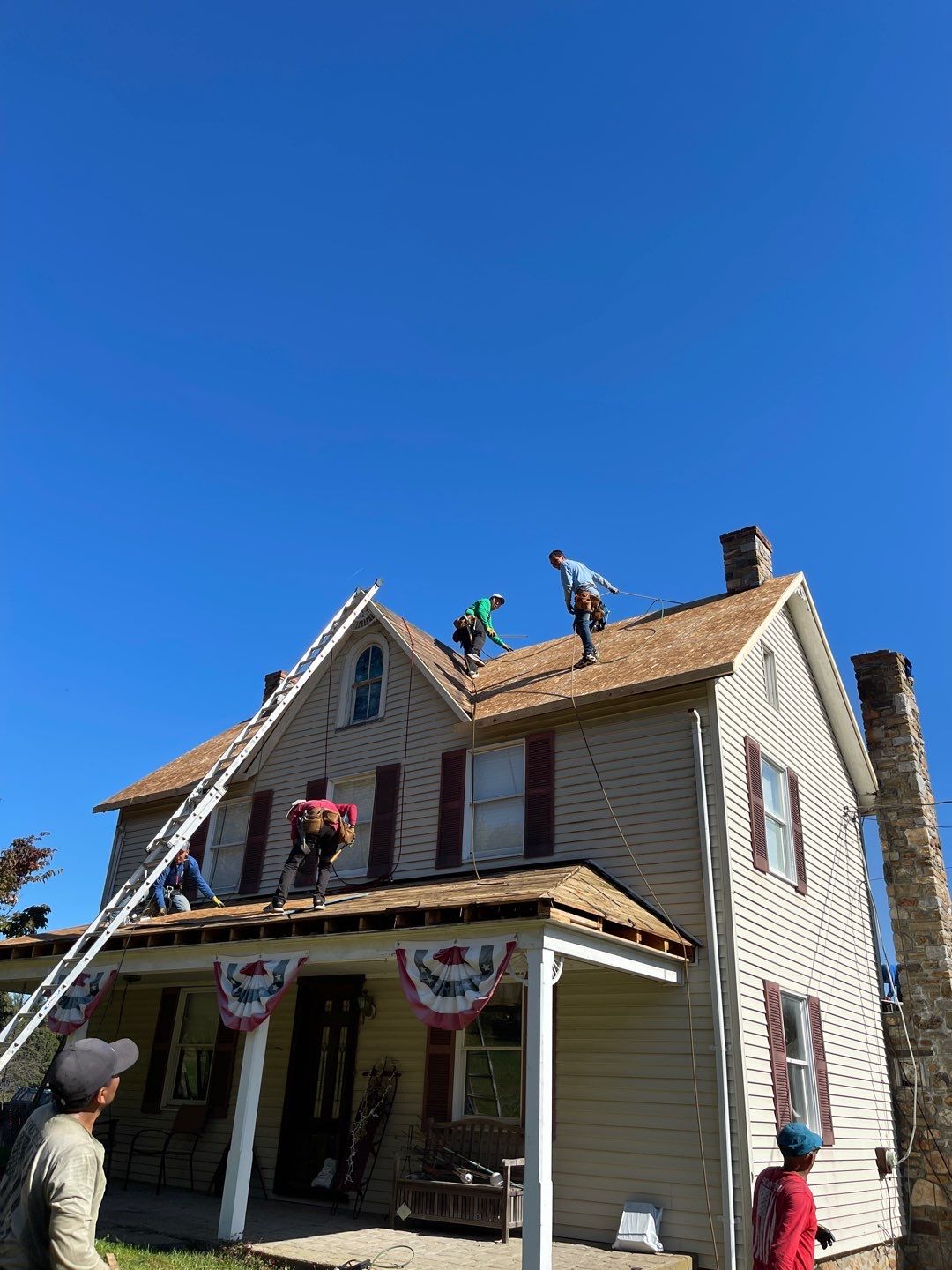 Complete Exterior Home Make Over in Maryland by Elvis General Construction LLC