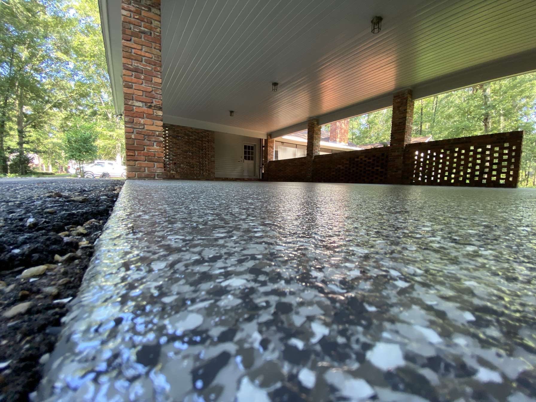 Silver Creek Carport by Deese Elite Concrete Coatings