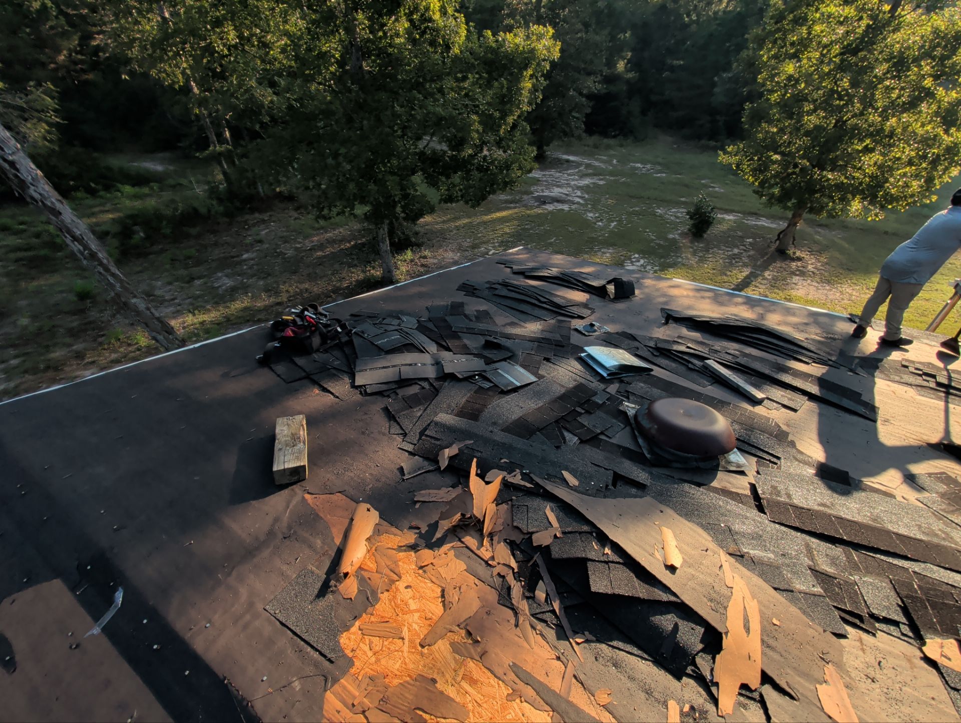 Project in Conroe by Roof Guard And Construction