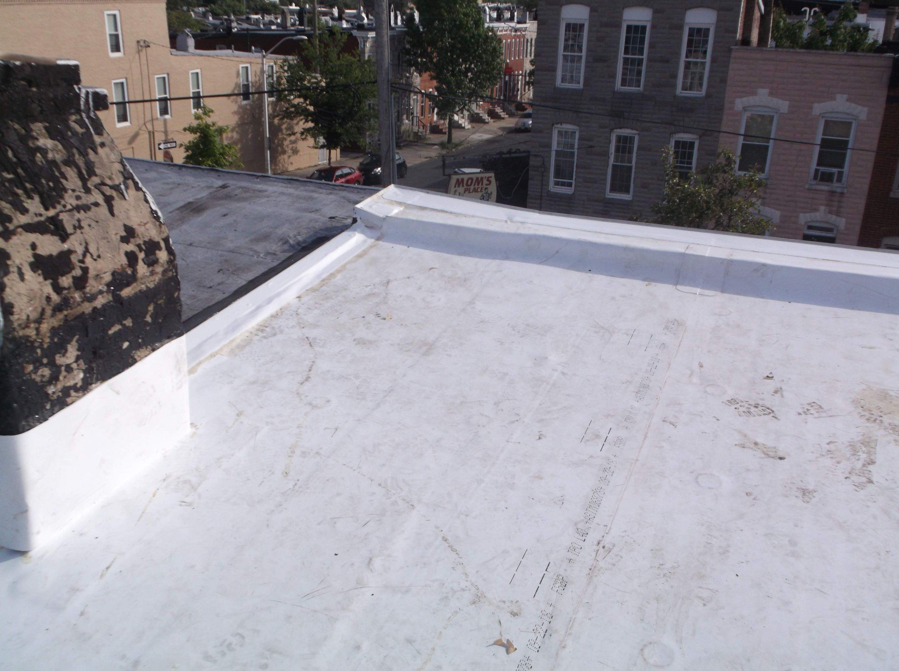 Commercial Roofing Installation using TPO by Alpha Design Services