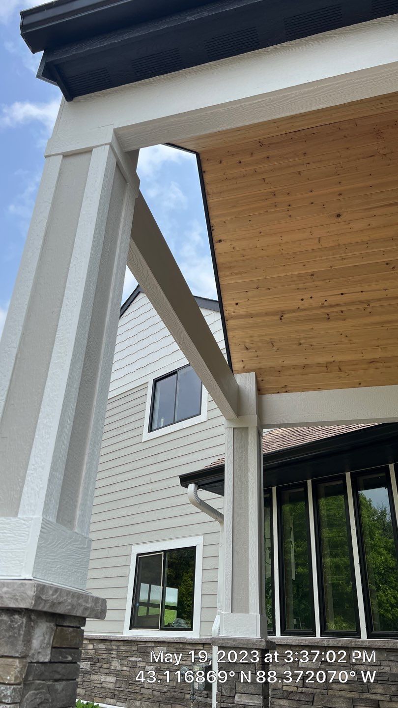 Siding Installation using LP Smart Siding by Total Restoration Services