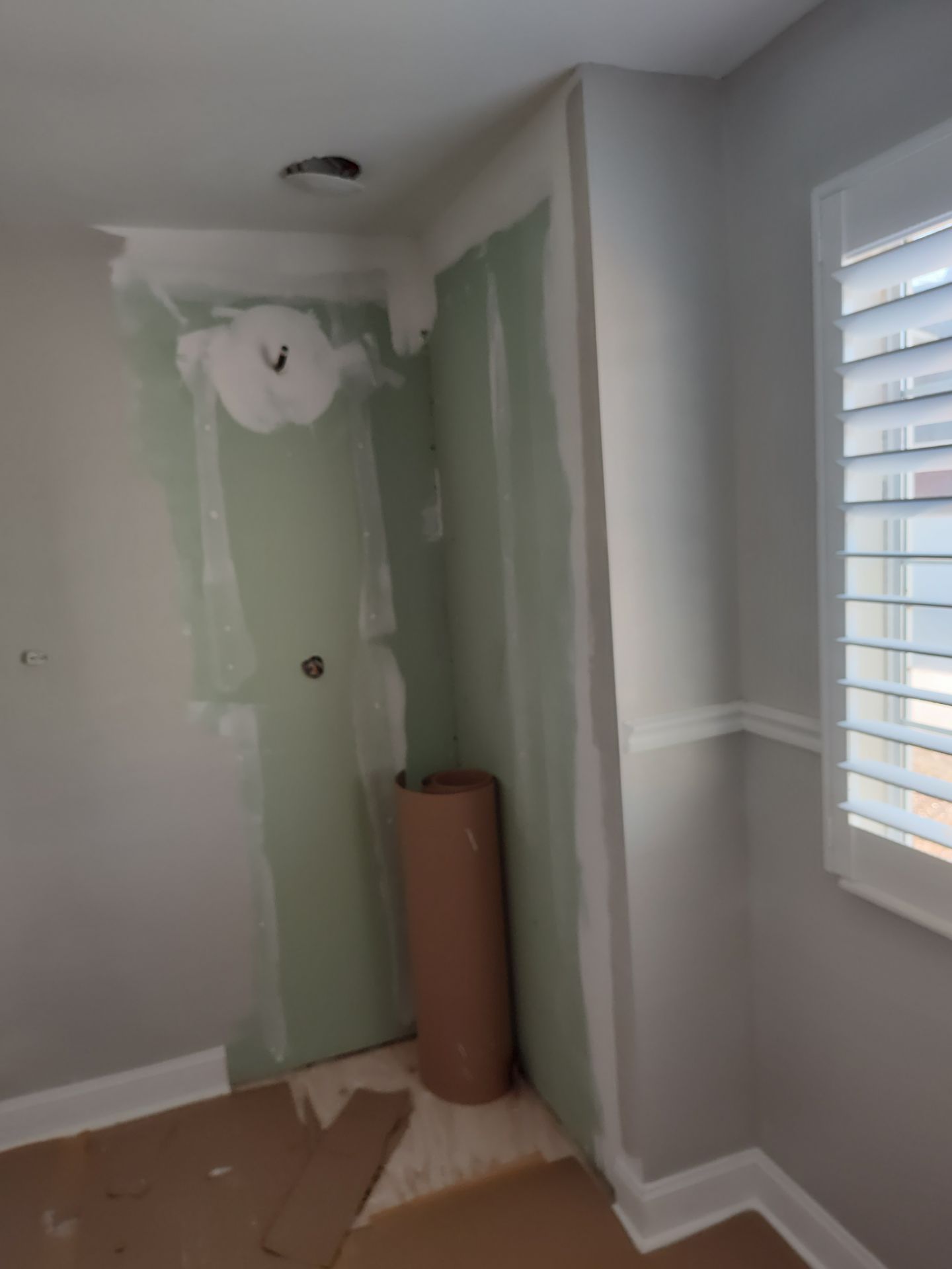 Bathroom repair and remodel by Cornerstone Home Builders, LLC