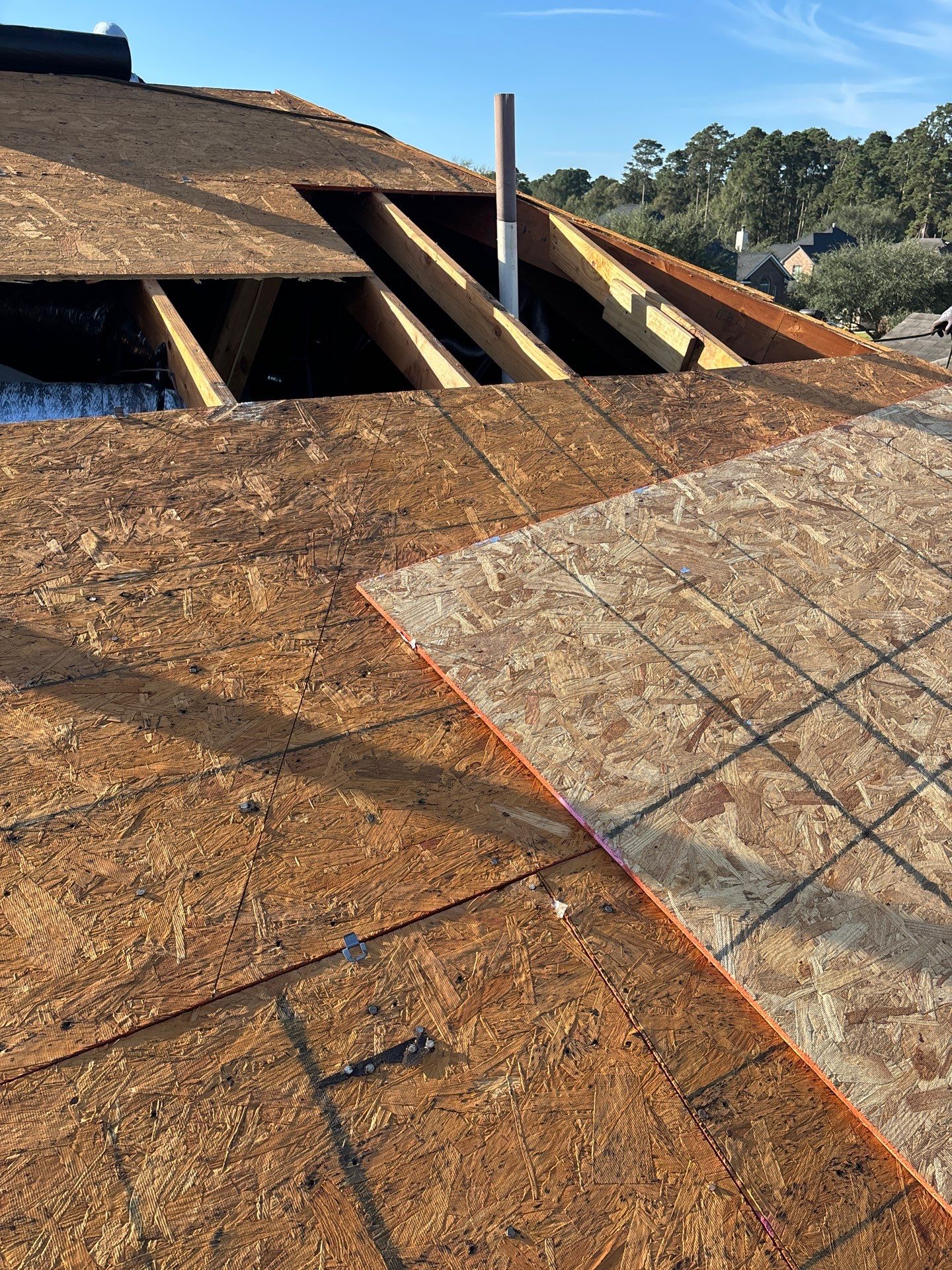 Residential Roofing Installation using Owen's Corning Duration (Lifetime) Shingles by Roof Repair Company