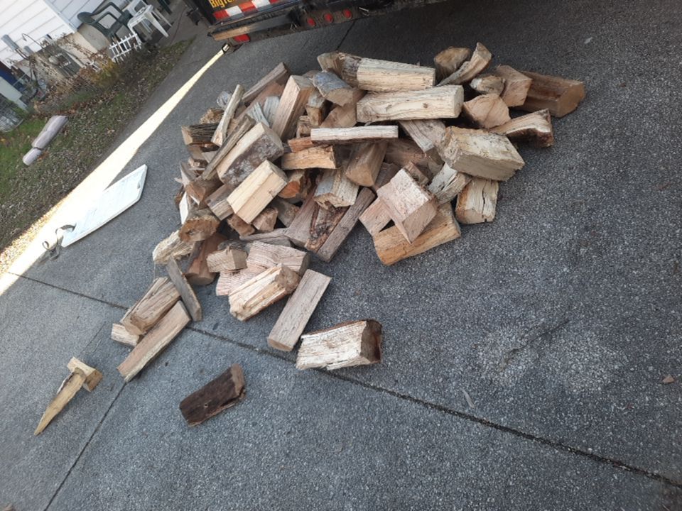 Firewood Delivery  using Seasoned Firewood by Mike Jones & Sons Tree Service LLC 