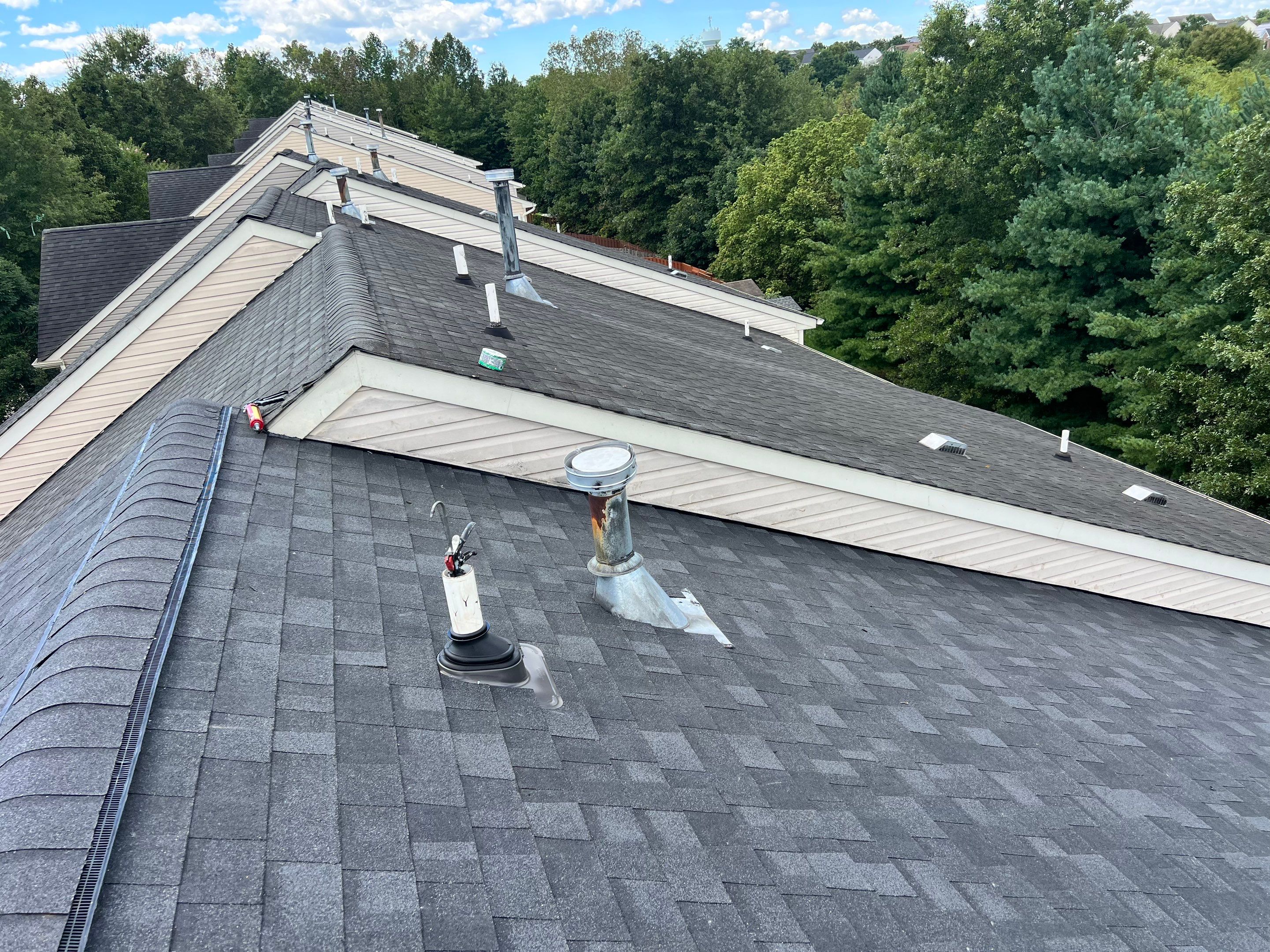 Full Residential Roof Replacement and Decking Repair in Brunswick by Frederick Roof Repair