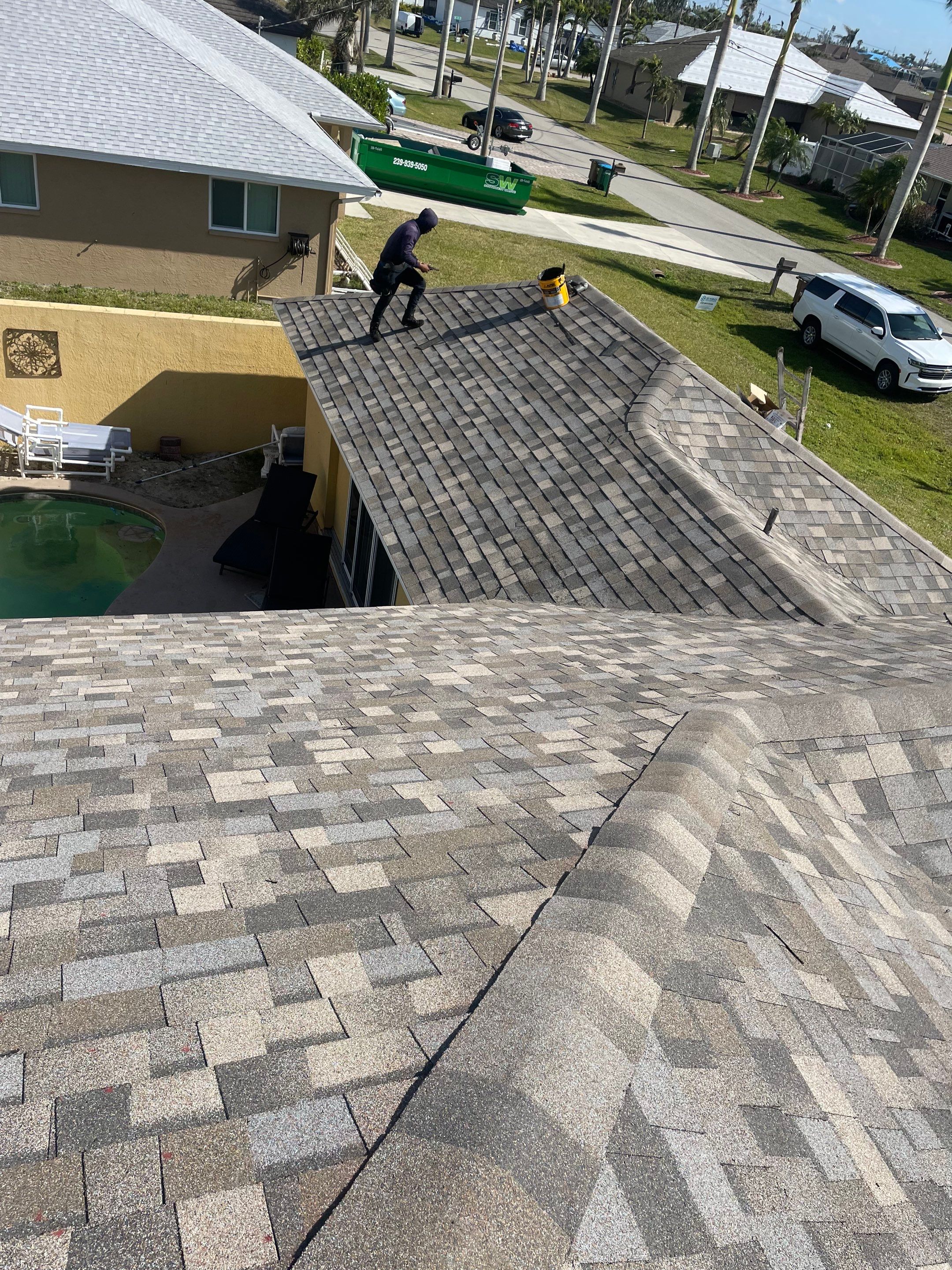 Residential Roofing Installation using Owens Corning Duration Shingles by Four Peaks Roofing