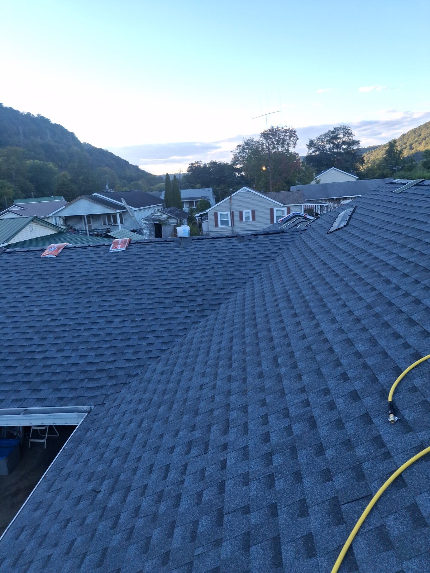 Residential Roofing Installation using GAF Timberline HDZ Pewter Gray by Rainstoppers Roofing