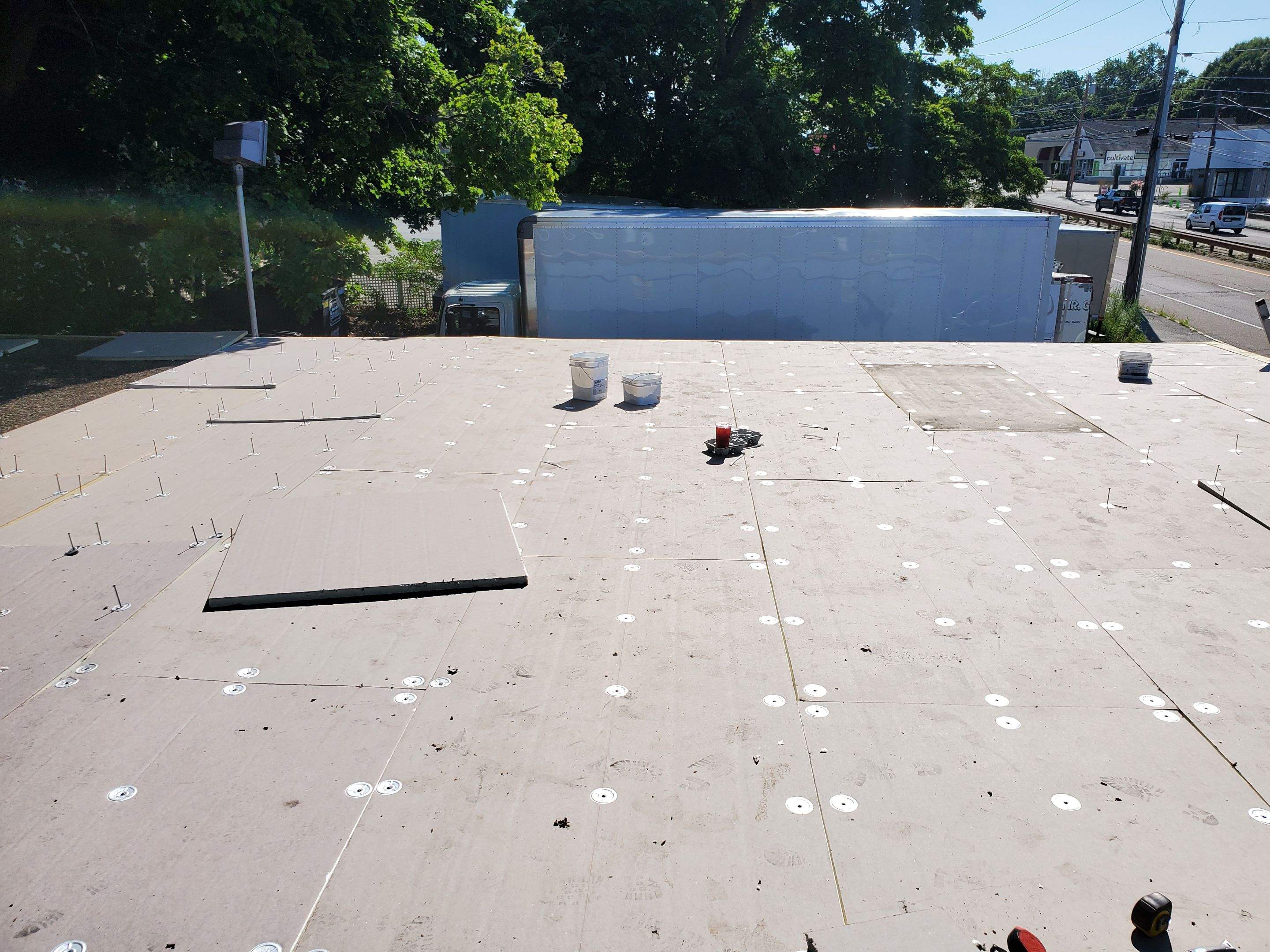 Commercial Roofing Installation using GAF Roofing by UBrothers Construction