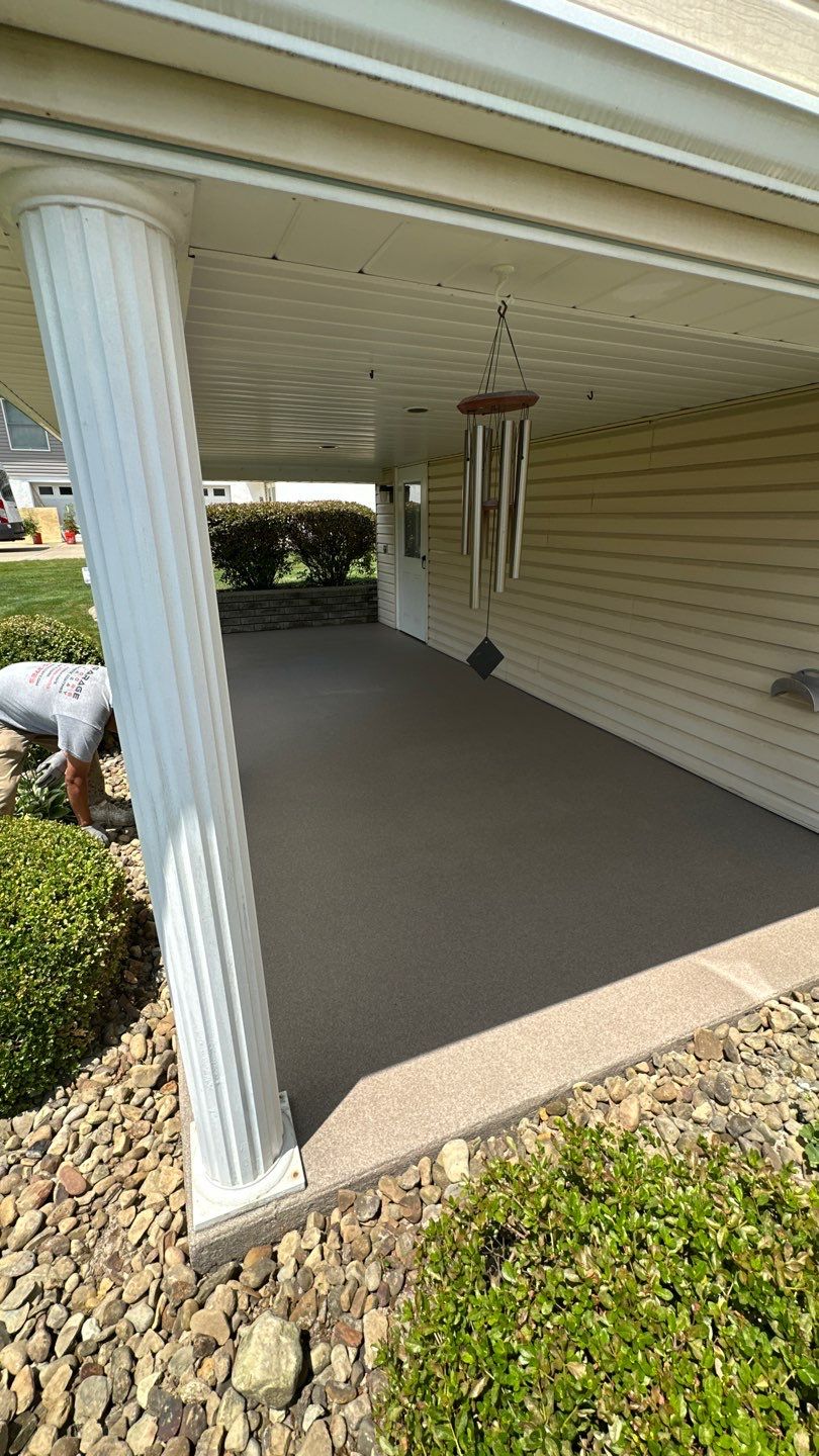Porch Project in Coraopolis by Floors in a Day, Inc