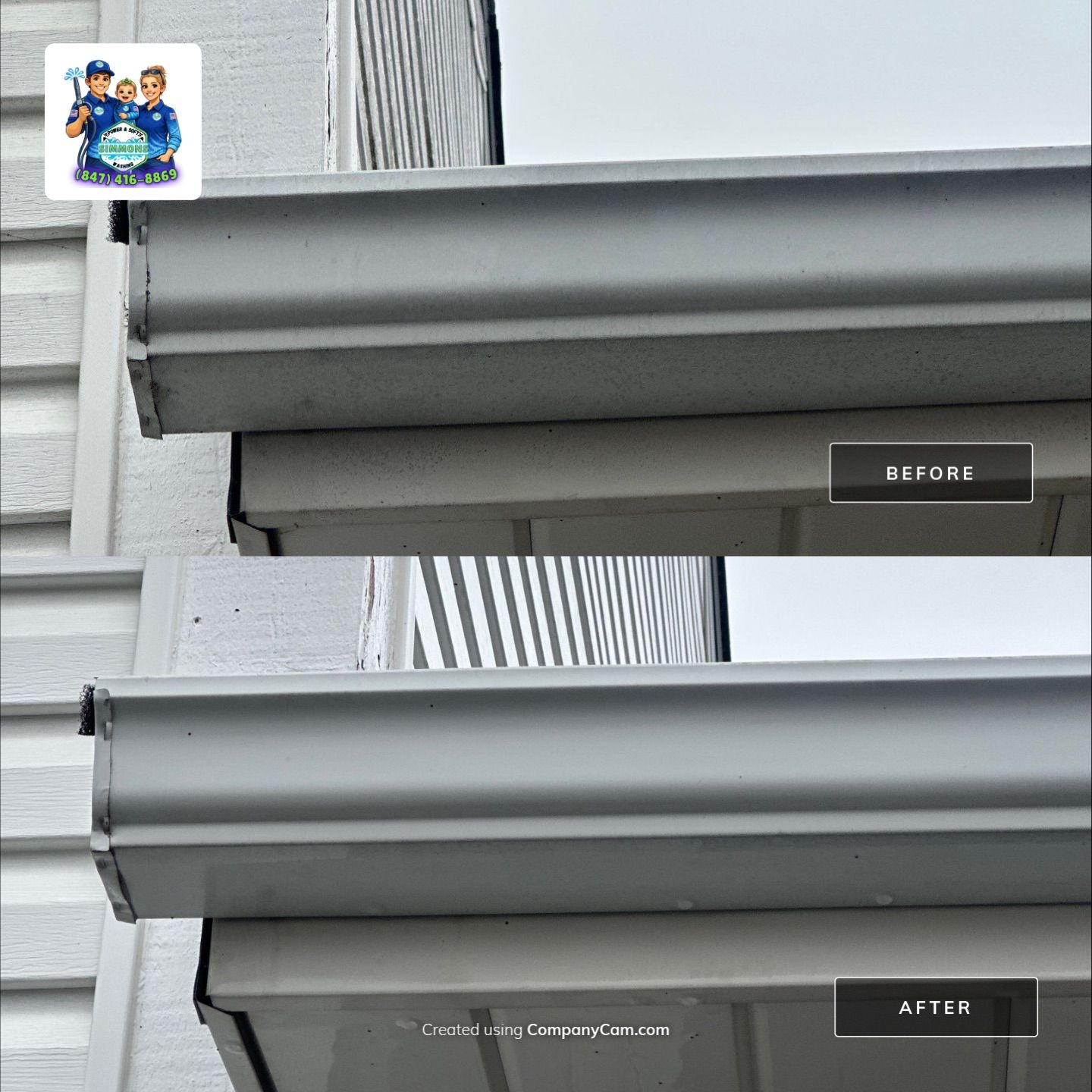 Project in Lake Villa by Simmons Power & Soft Washing