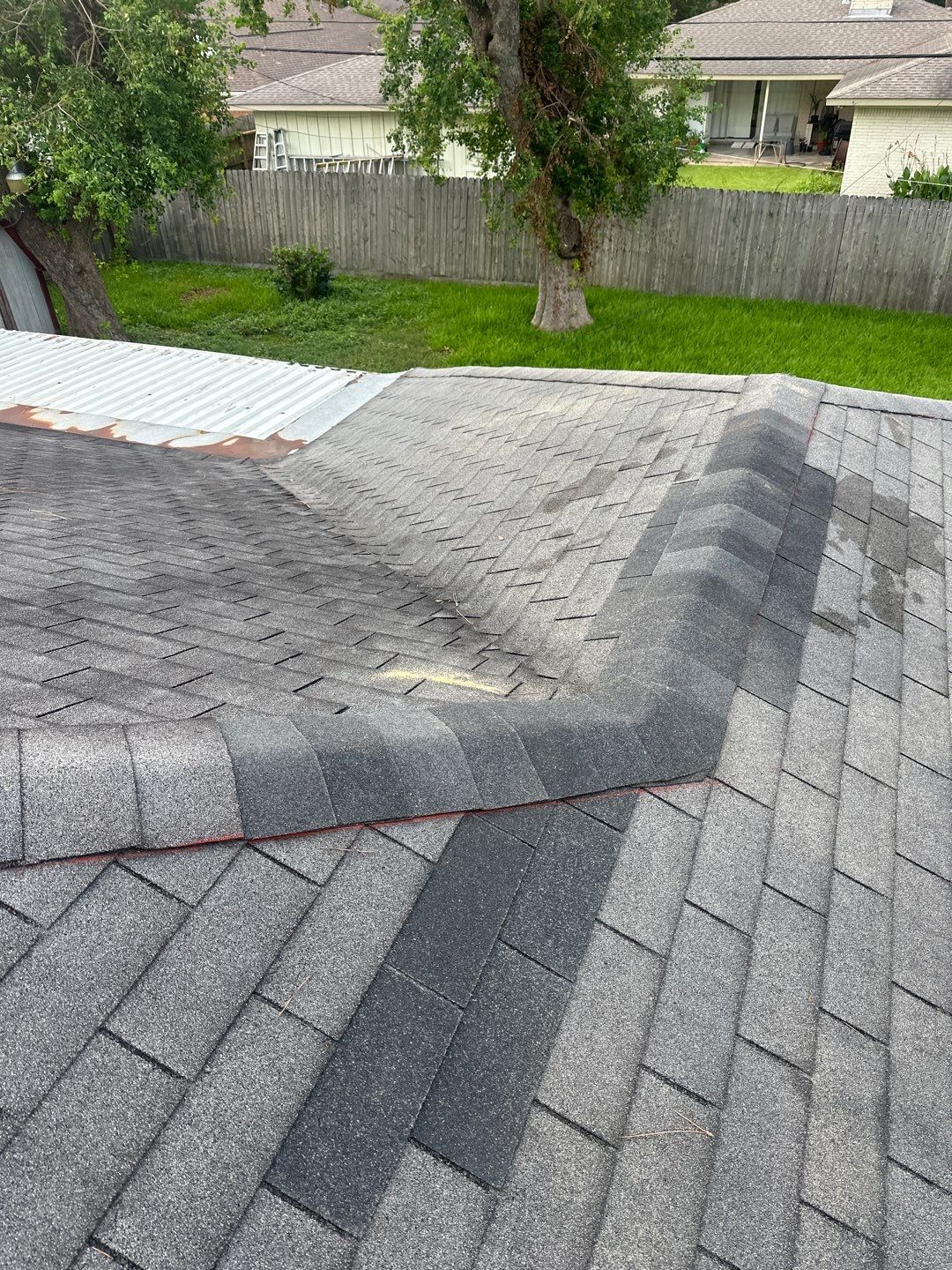 Hail Damage using Owen's Corning Duration (Lifetime) Shingles by Roof Repair Company