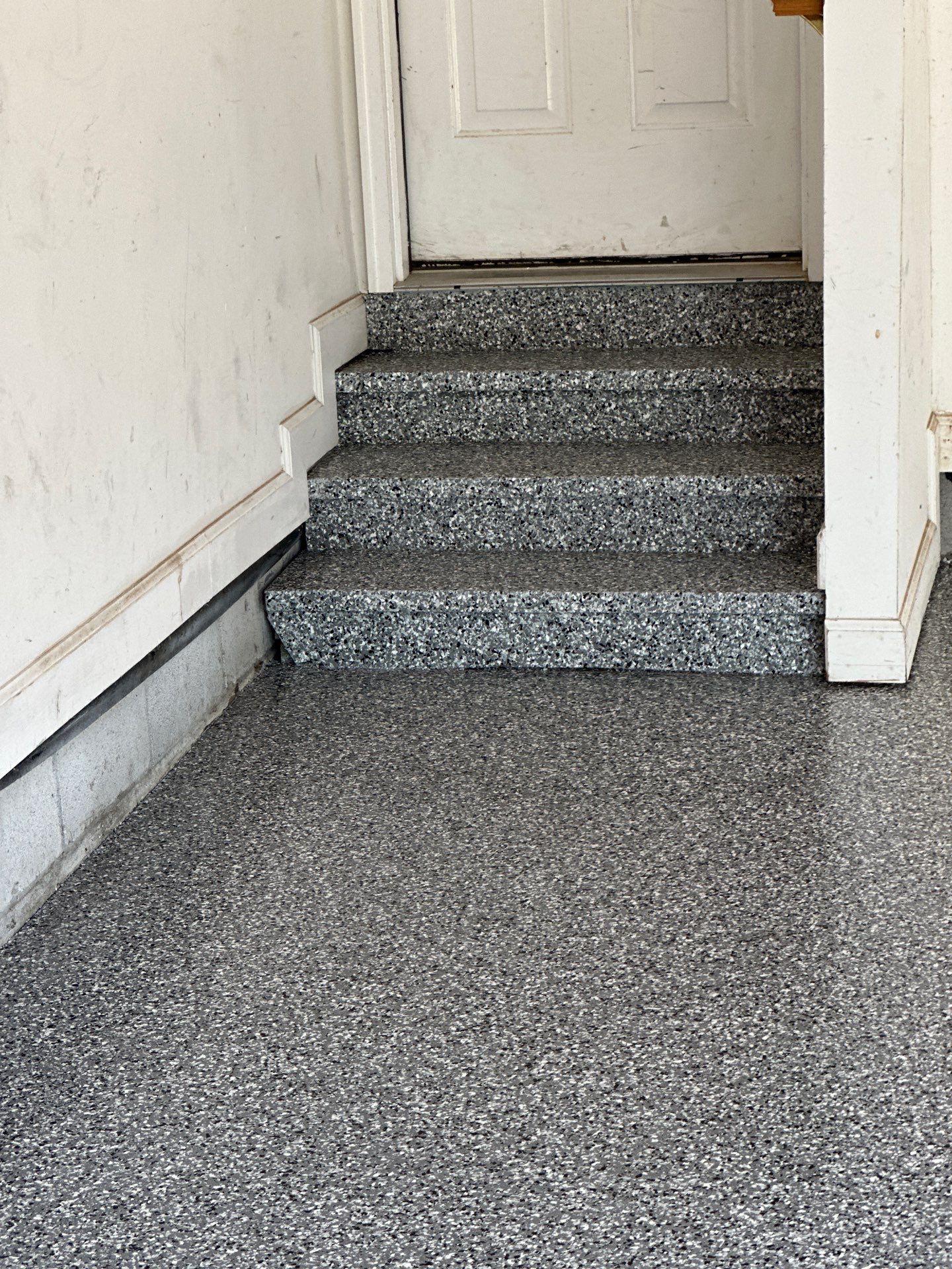 Garage Floor Coating using Wombat by My Garage Floor Guys