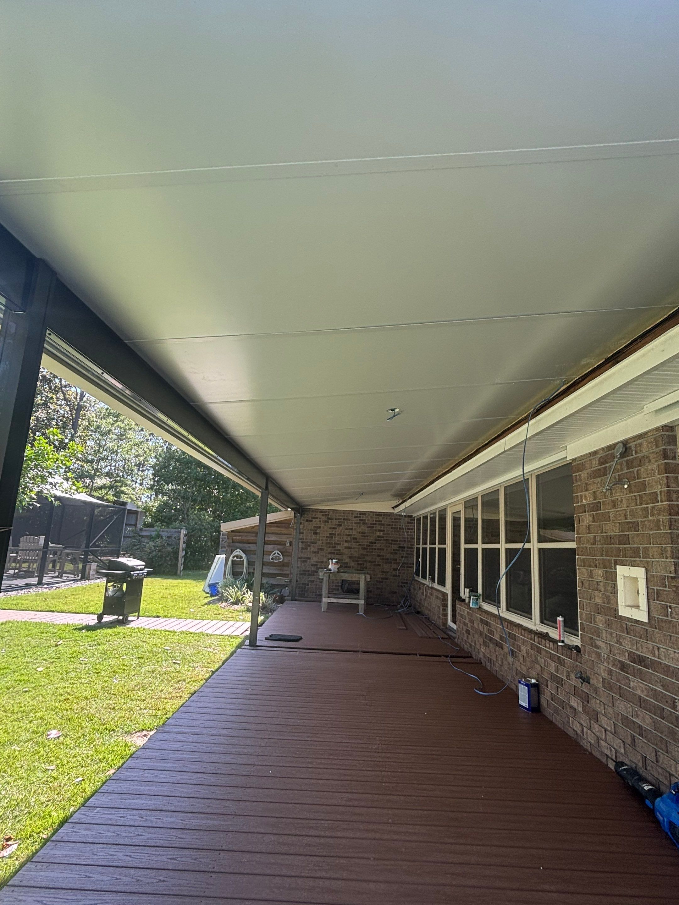 Gulf Breeze Patio Cover by Titan Sunrooms