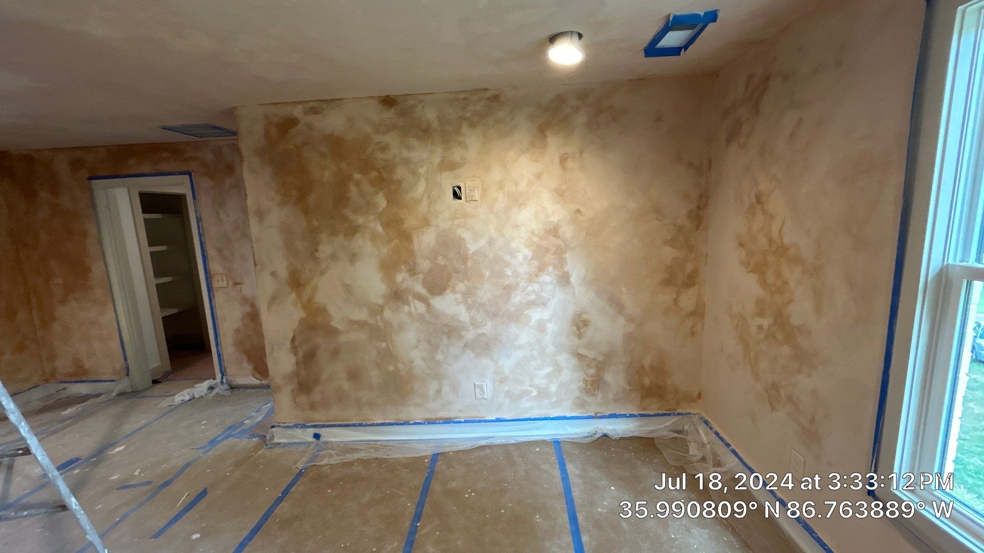 Lime Wash  using James Alexander lime wash  by Nashville House Painters 