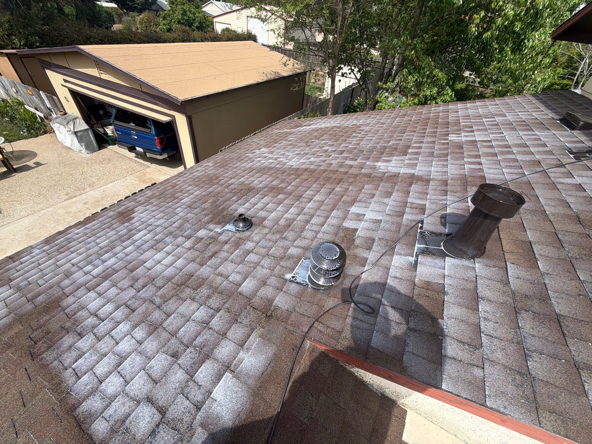 Roof Rejuvenation using Roof Maxx Treatment by Roof Maxx of Folsom