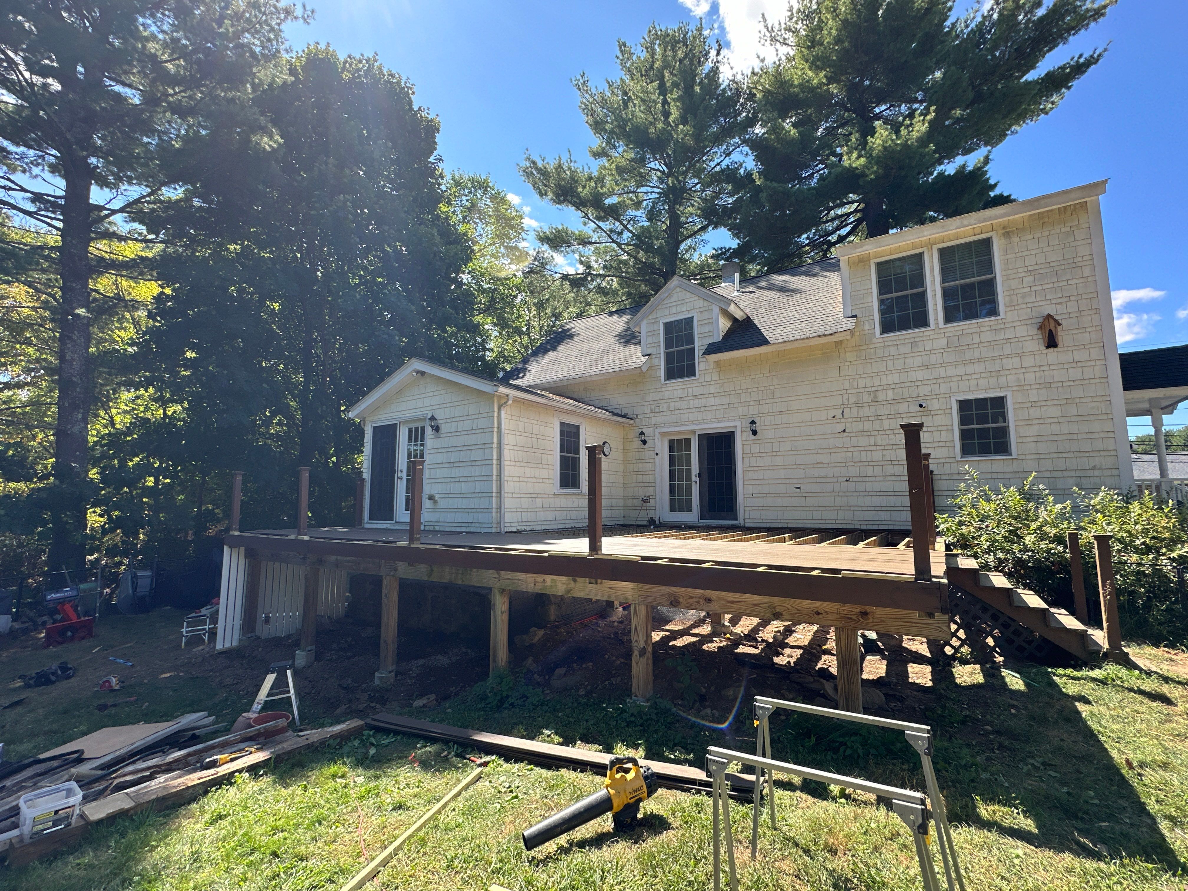 Deck Refacing (Resurfacing) Project by UBrothers Construction