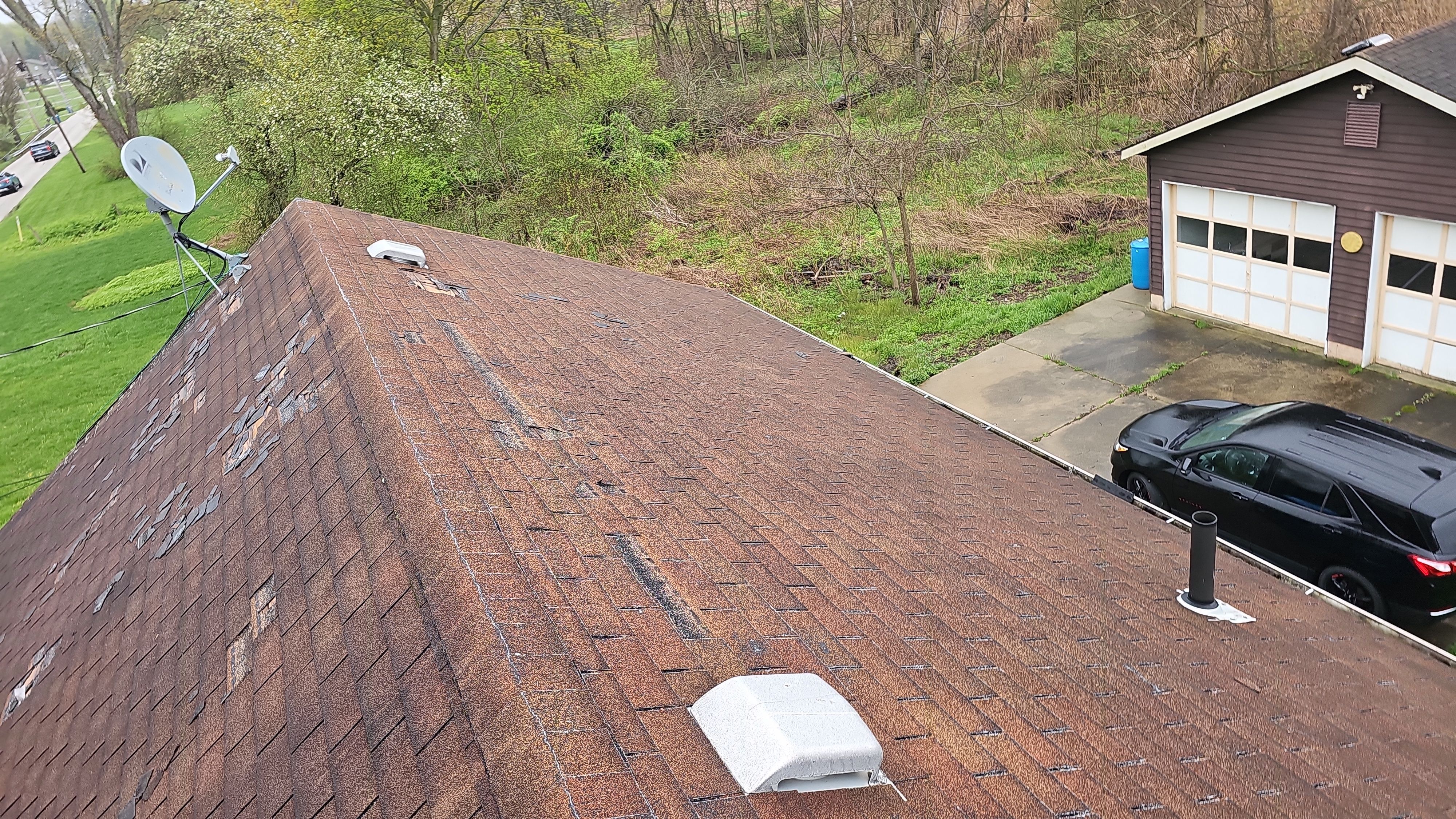 Atlas Pinnacle, Color, Morning Harvest, Drip Edge, Color, Royal Brown by Eagle Eye Roofing