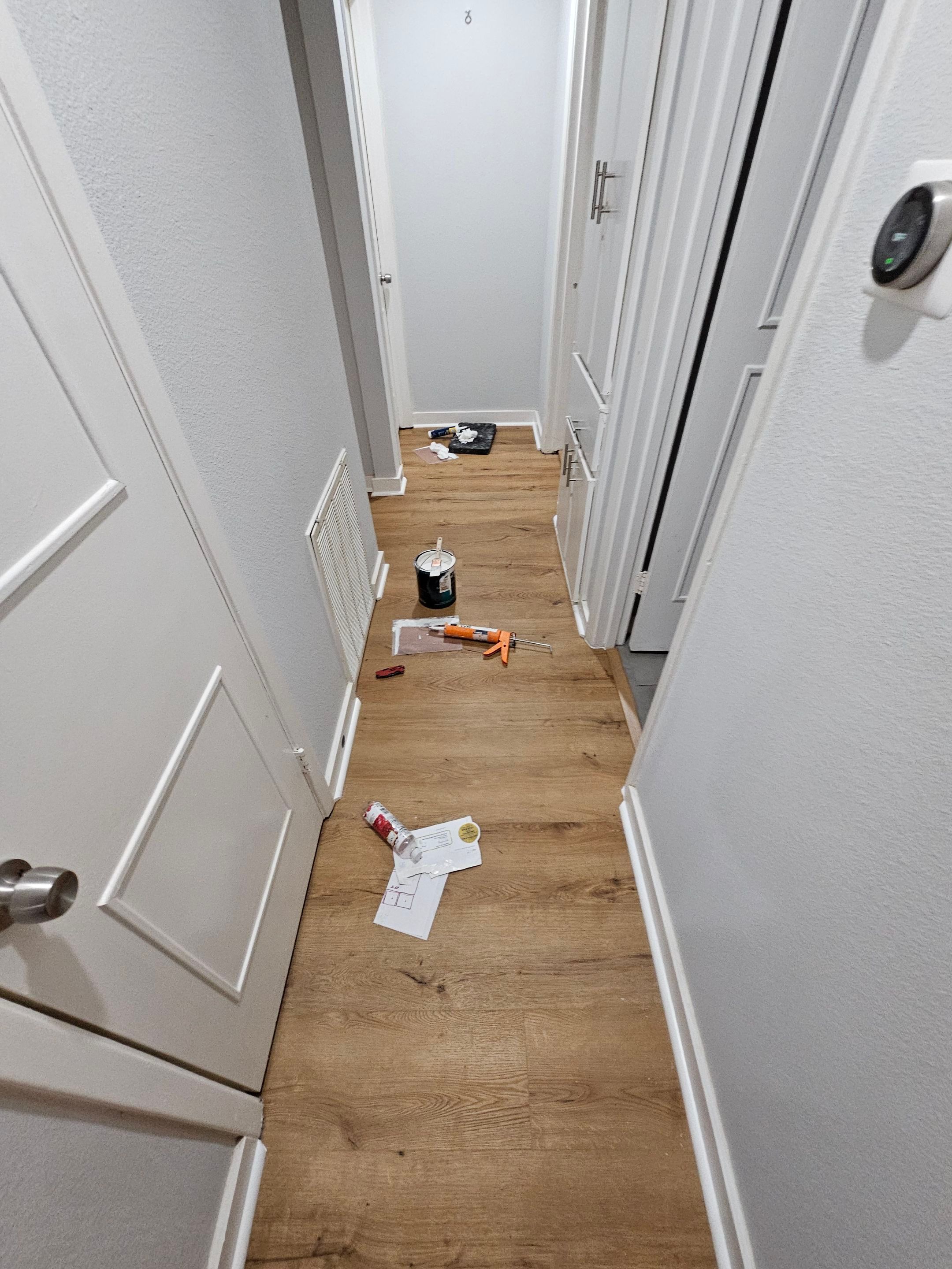 Laminate floor & fence by EL-GC LLC 