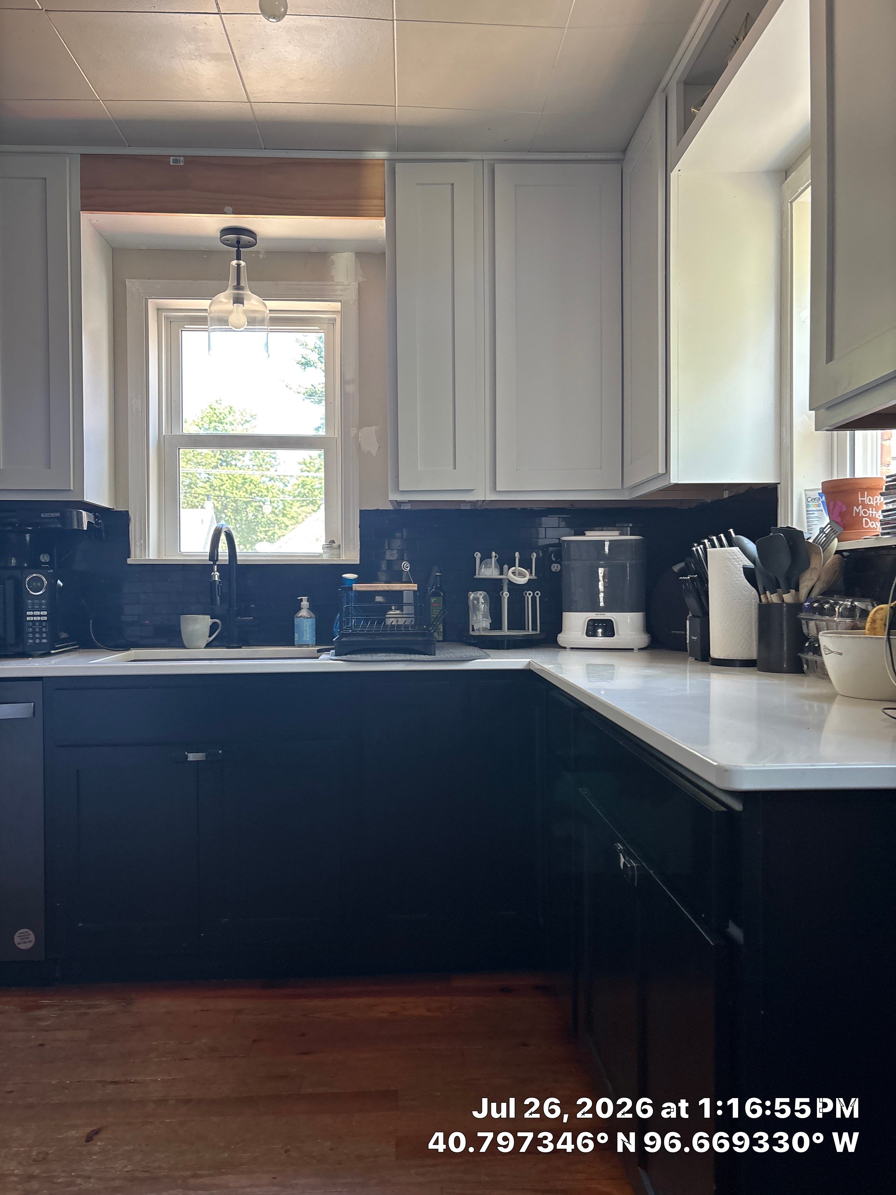 Modern Kitchen Remodel with Two-Tone Cabinets in Lincoln by CompanyCam Sales Demo