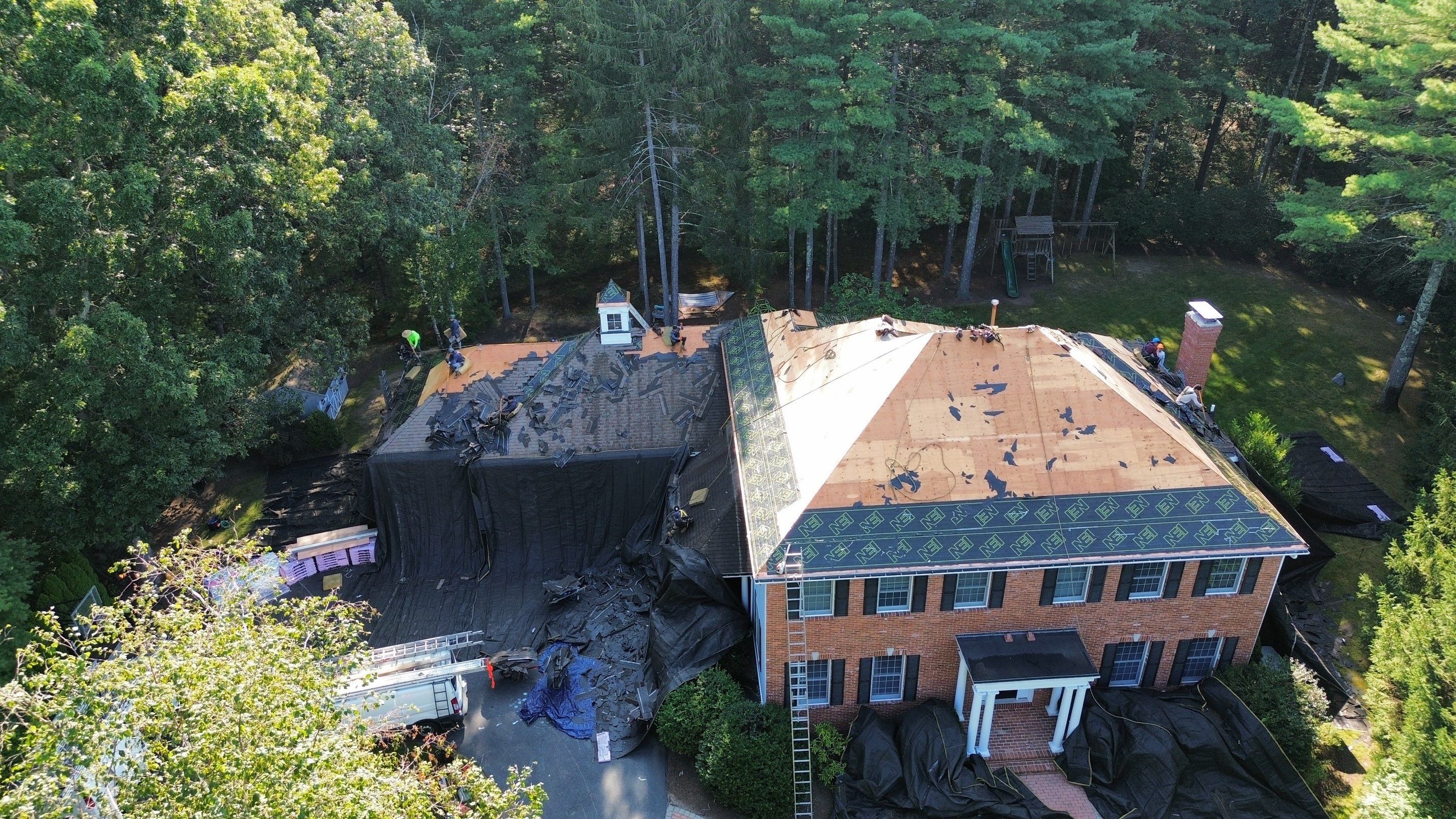 Roof Replacement & Gutter System Upgrade in Westford, MA by Mighty Dog Roofing of Greater Middlesex County