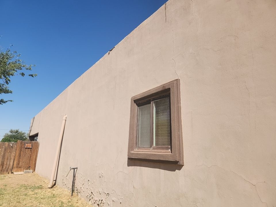 Significant Stucco Damage and Repair by Regal Renovate