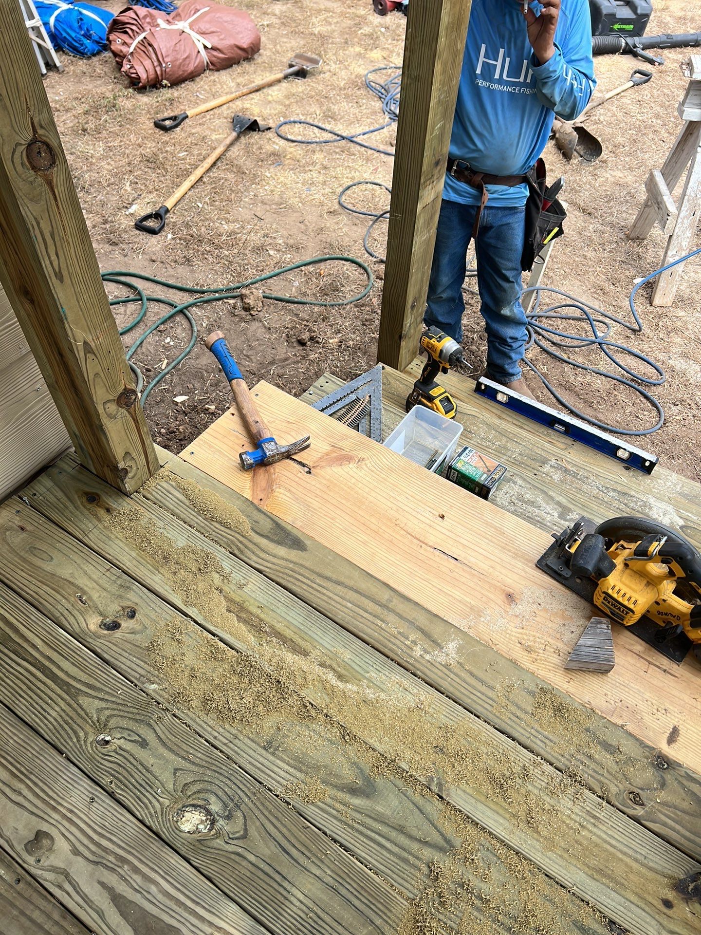 Front Porch Sitt'n by Bayfront Roofing and Construction