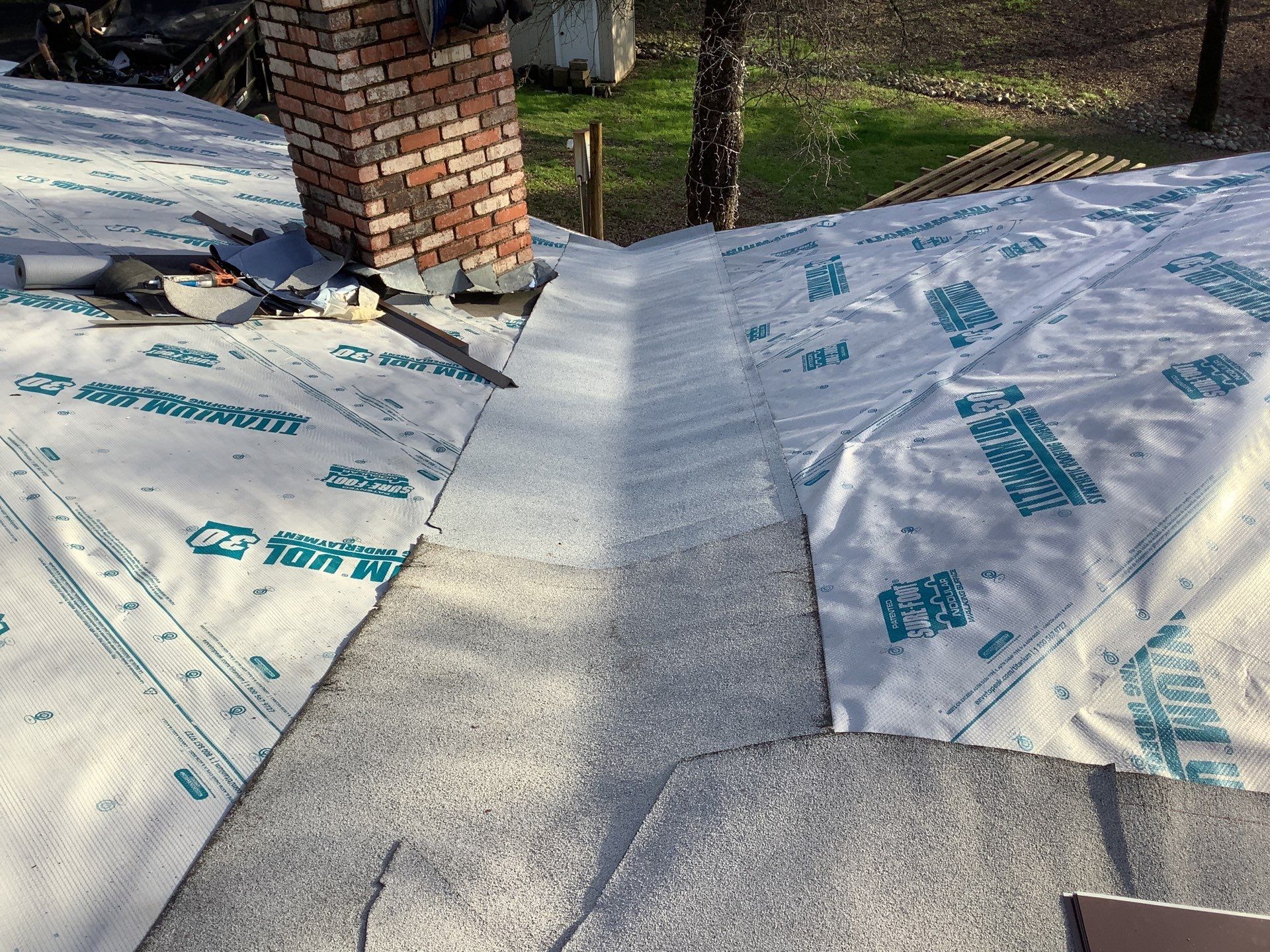 Residential Roofing Installation using Owens Corning Roofing Shingles by Byers Enterprises 
