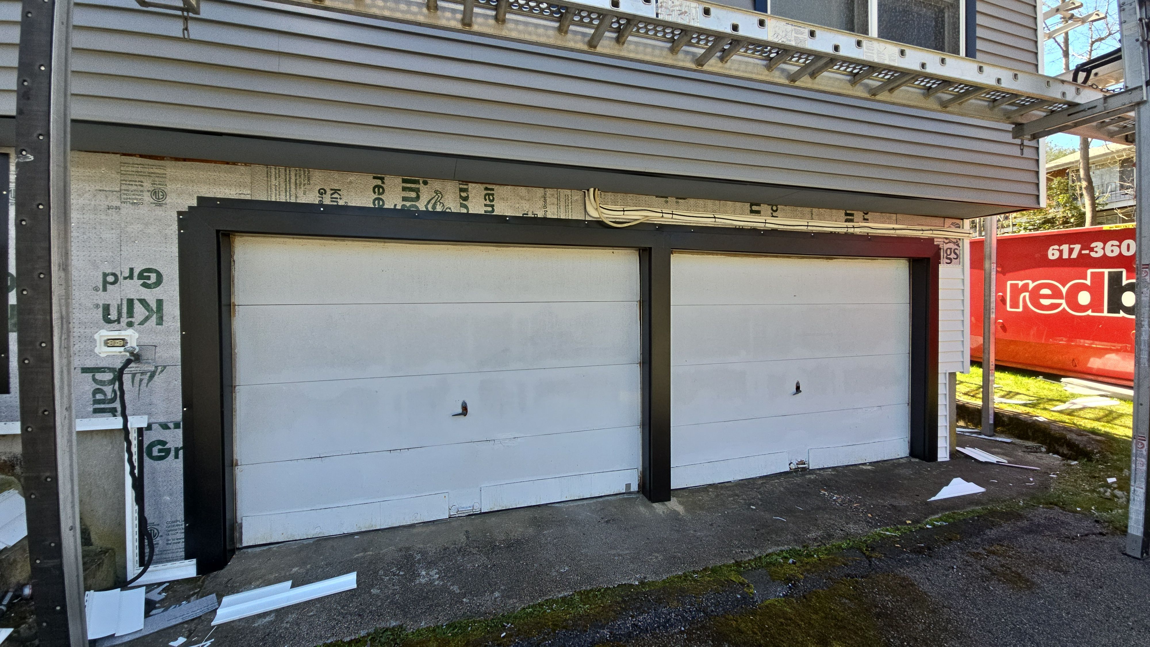 Vinyl siding project in Natick, MA by UBrothers Construction