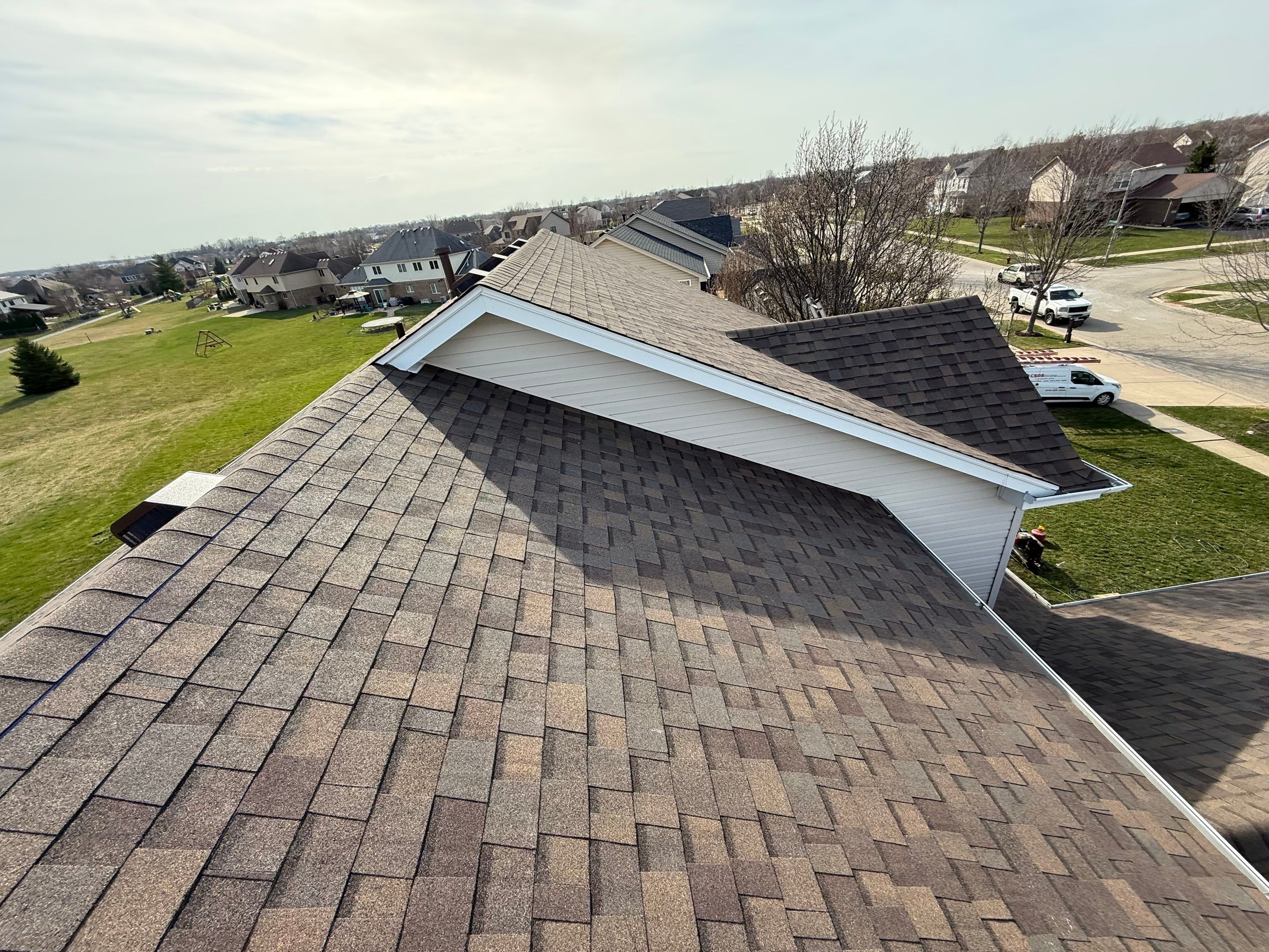 Roof replacement by Optimal Home Improvement 