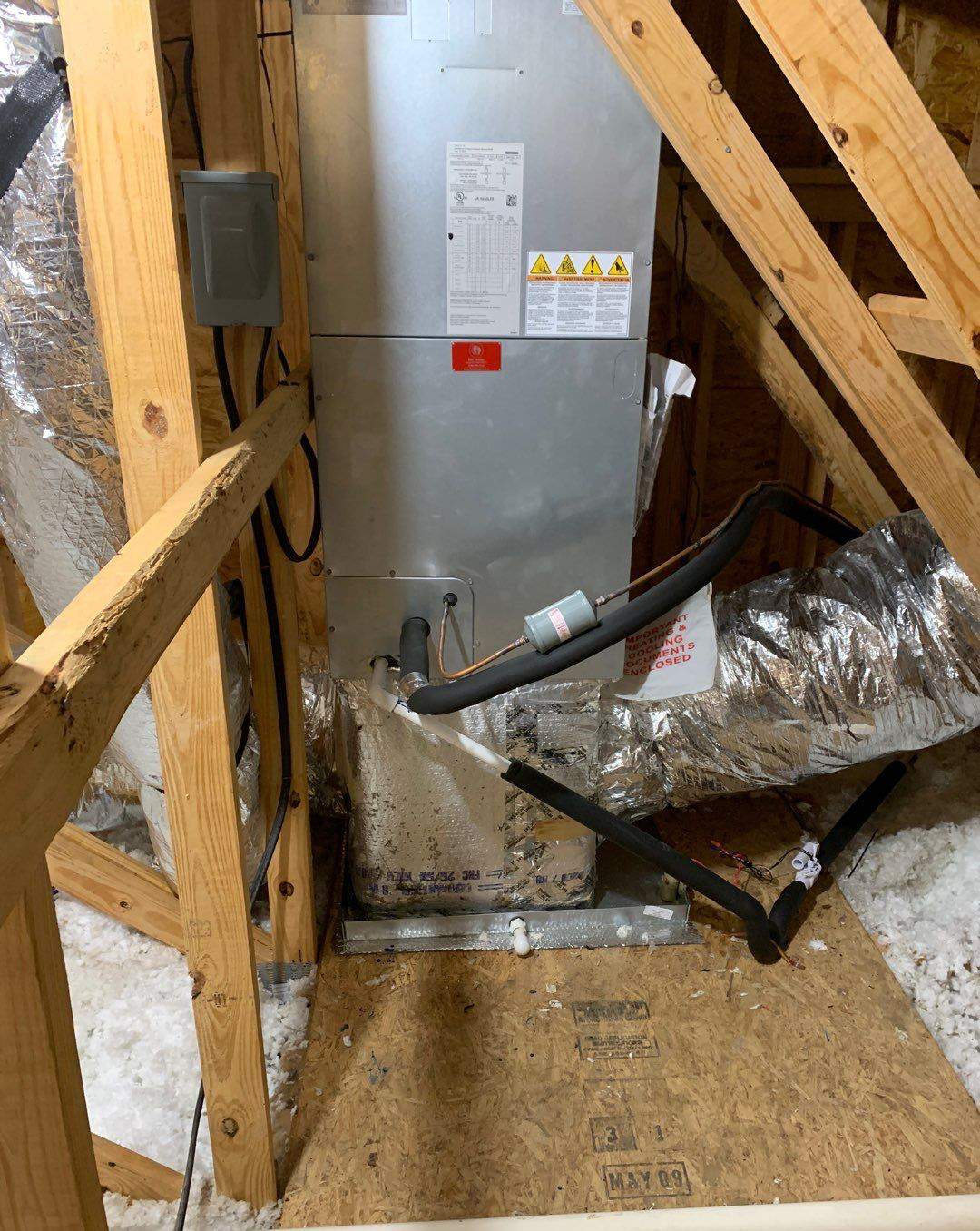 Split Heat Pump System using RunTru™ by TRANE by Doc Savage Heating and Air