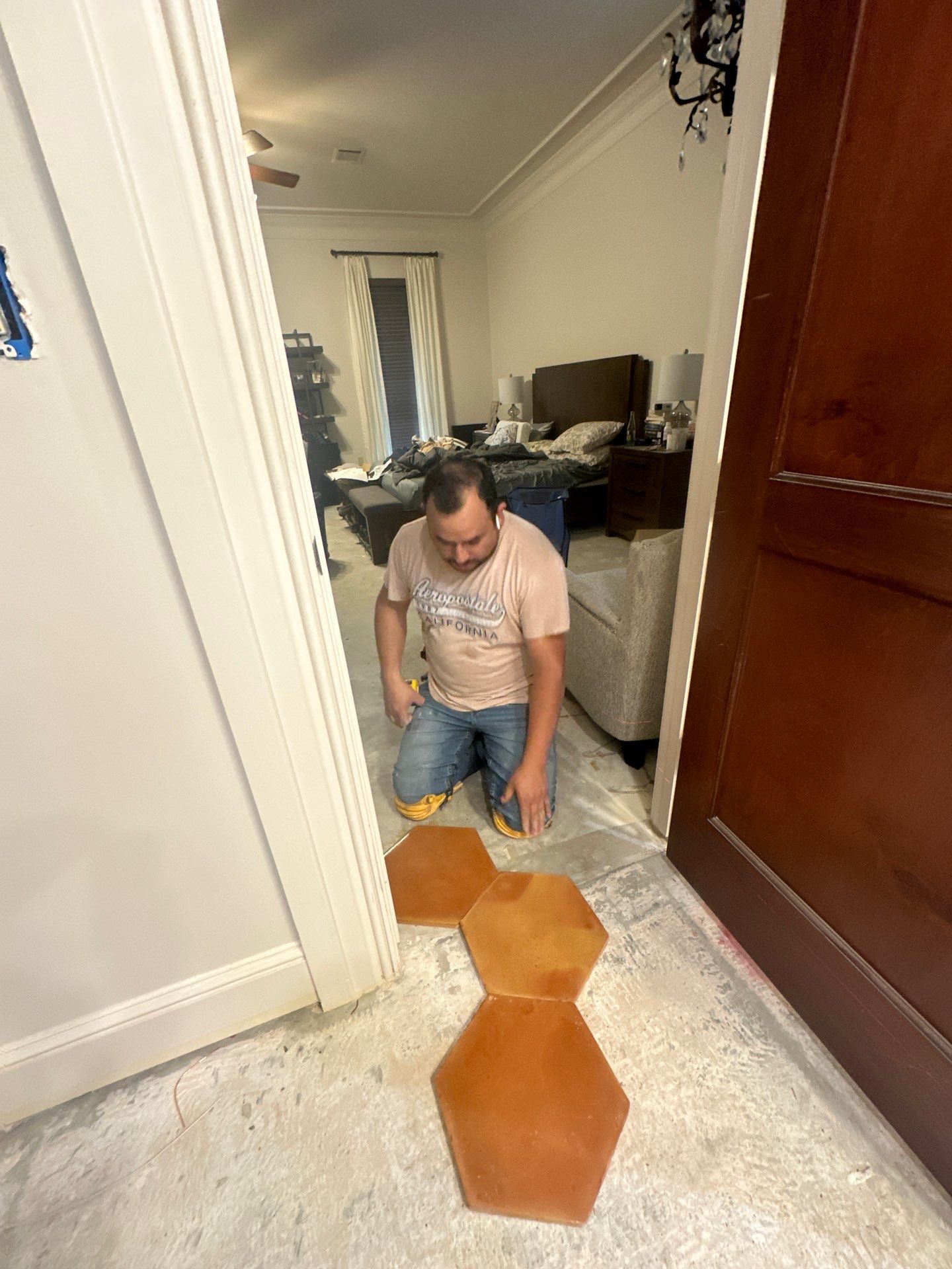 Bathroom Remodel and Flooring in Tomball, TX by SophAlx LLC