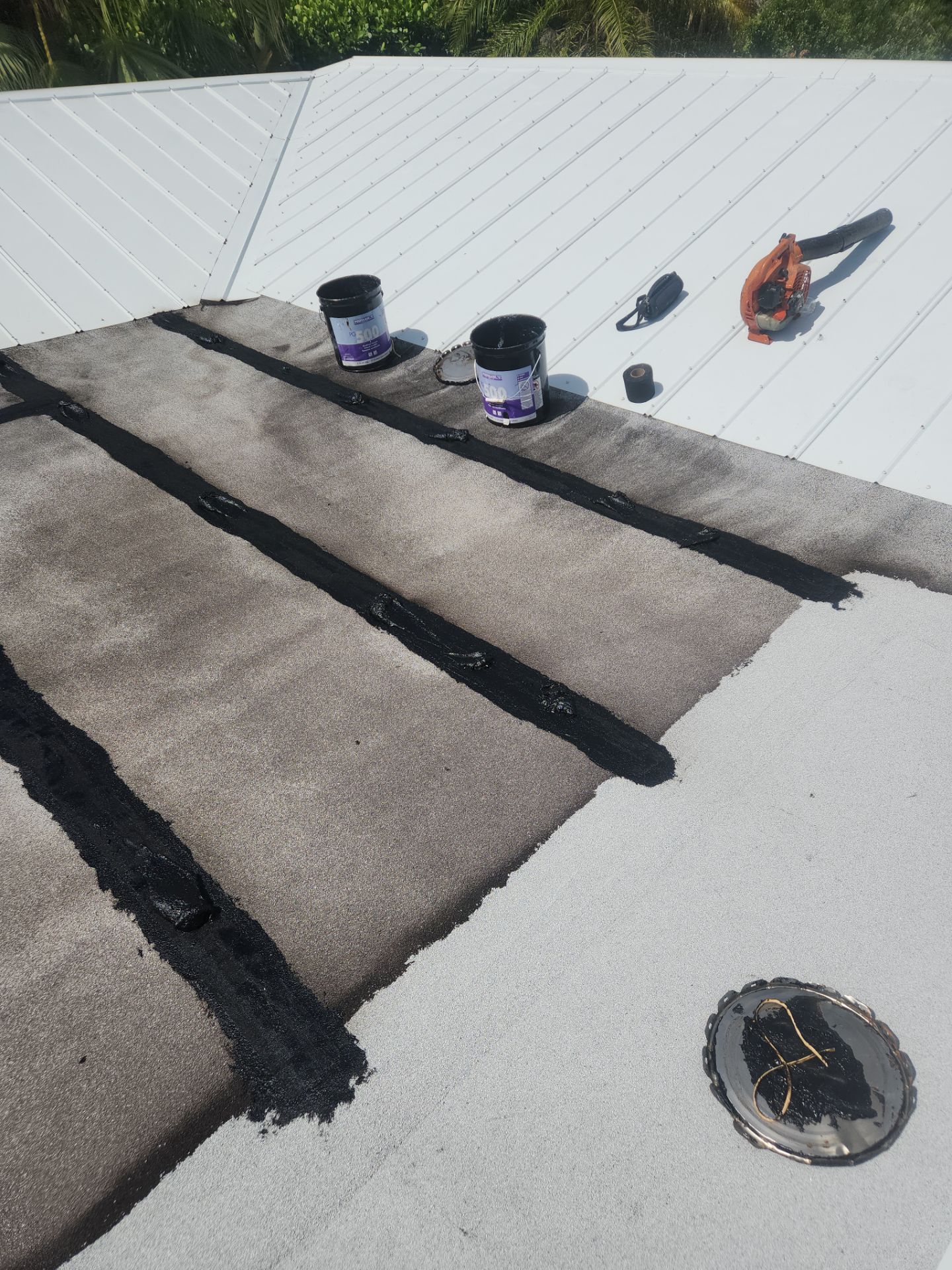 Metal Roof Maintenance and Fascia Replacement in Delray Beach by Aastro Roofing