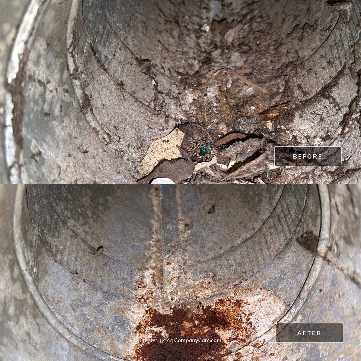 Project in Columbus by Voyager Air Duct Cleaning