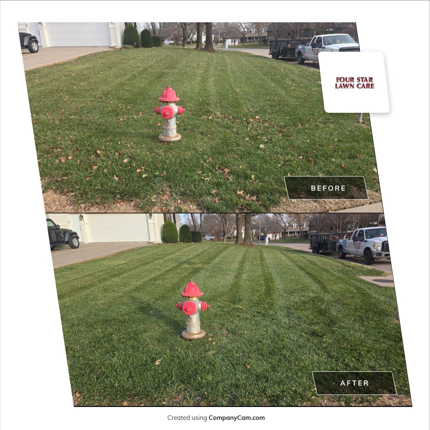 Project in Wichita by Four Star Lawn Care