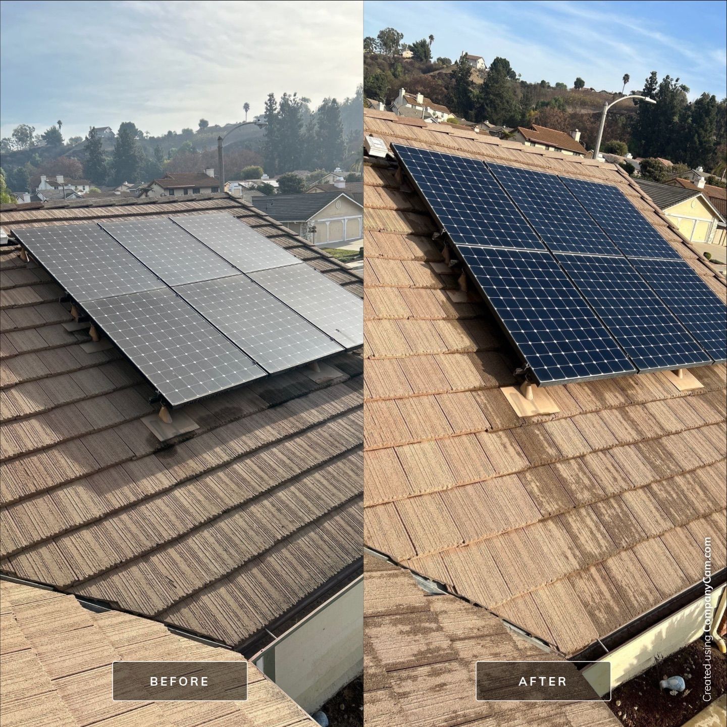 Roof Cleaning by La Power Washing Inc