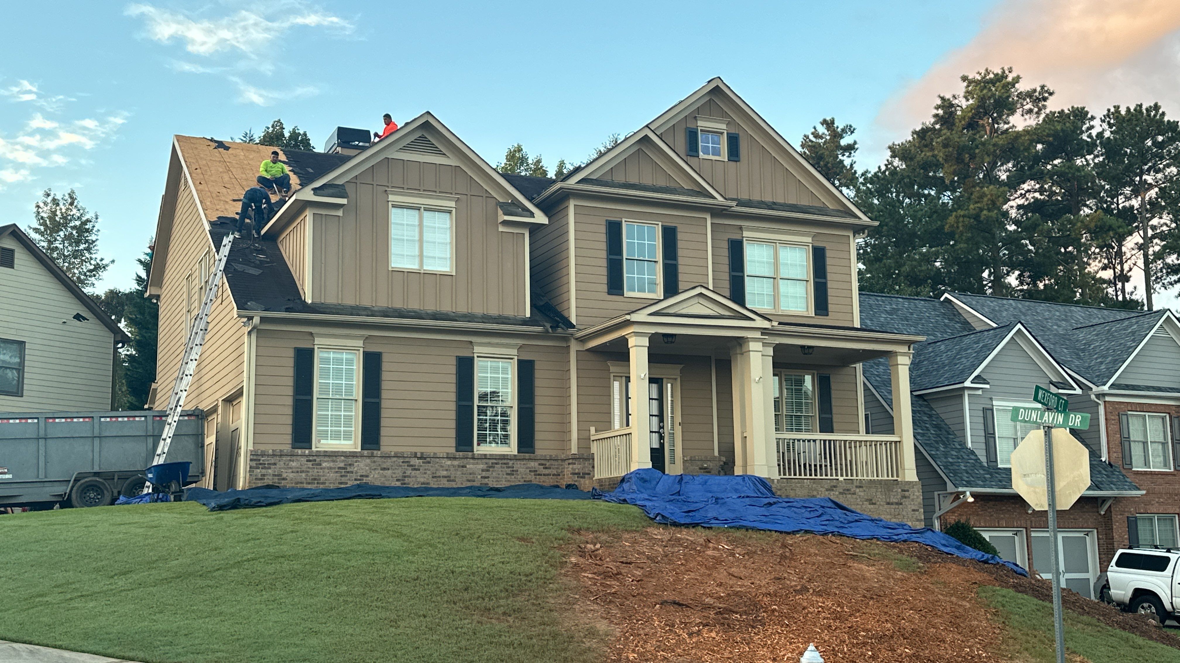 Residential Roofing Installation using Owens Corning Duration Total Protection Roofing System by NBS Roofing, Inc.
