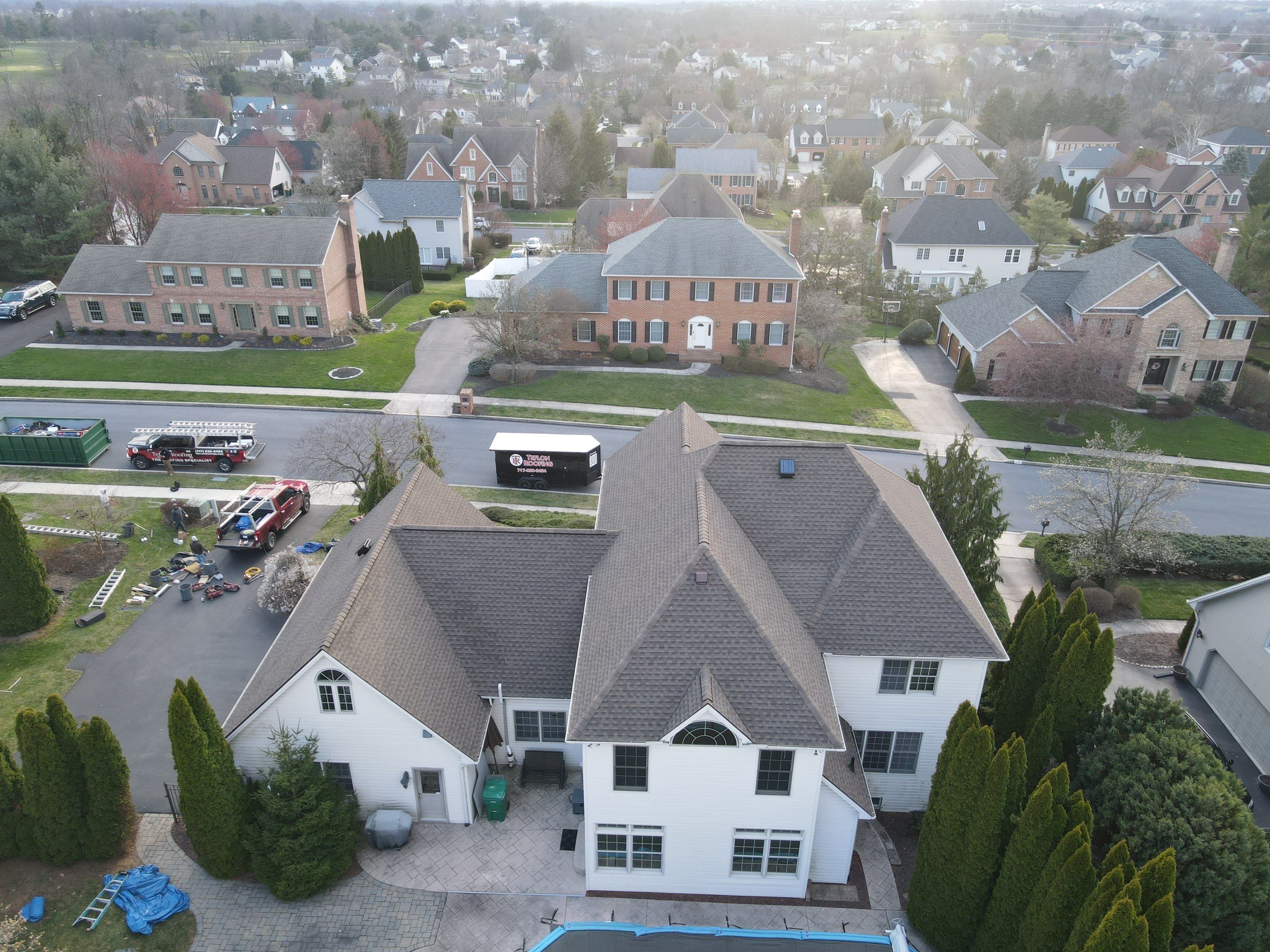 Residential Roofing Installation using Gaf Hdz Architectural Shingle by Teflon Roofing